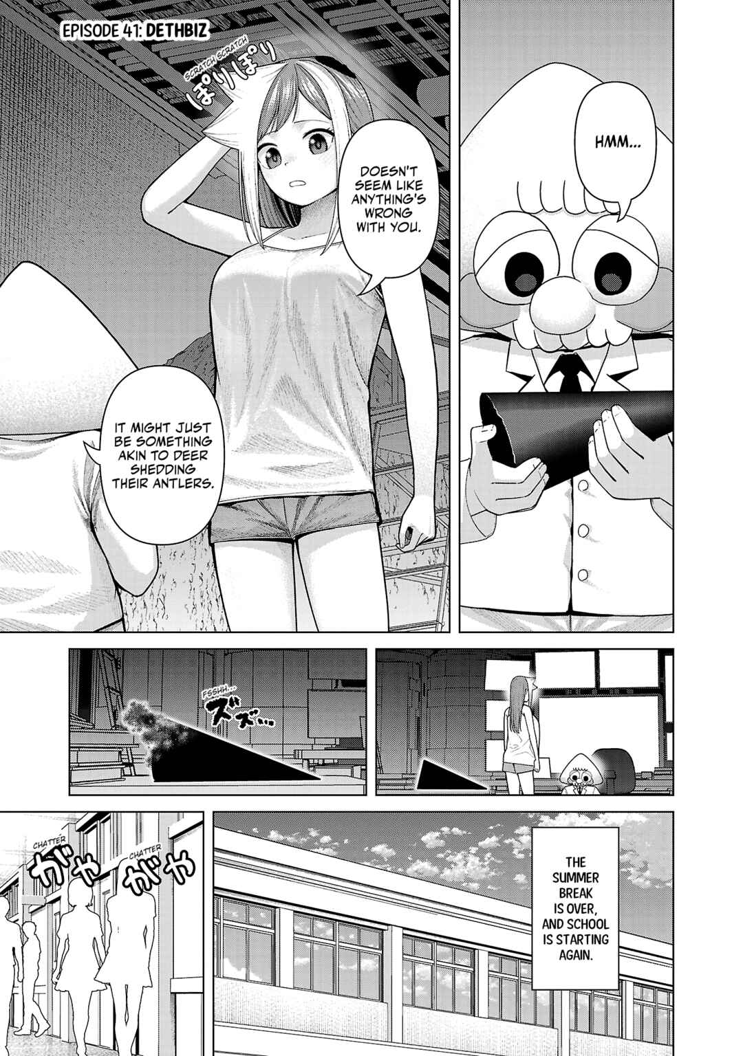 Page 1 Chapter 41 Kaijin Mira no Dai 2 Keitai ga Kawaisugiru