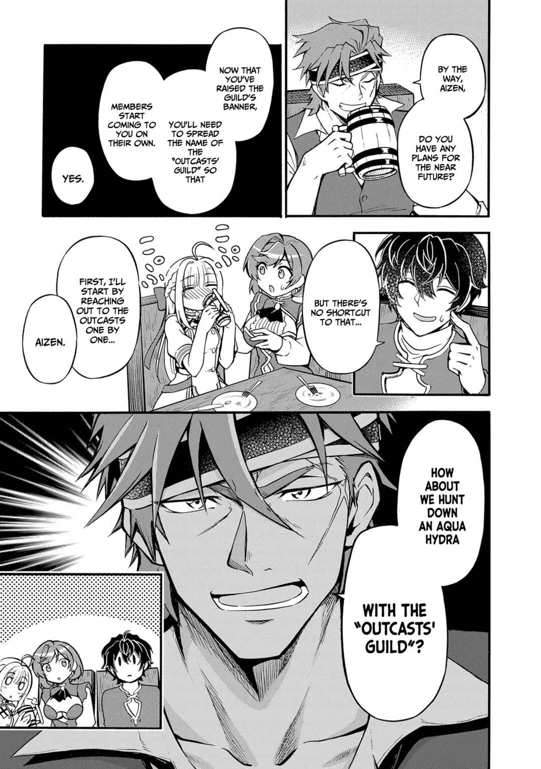 Page 24 Chapter 10 Youkoso Tsuihousha Guild e ~Munou na S Rank Party ga Dondon Yuunou na Boukensha wo Tsuihou surunode, Saijaku wo Atsumete Saikyou Guild wo Tsukurimasu~