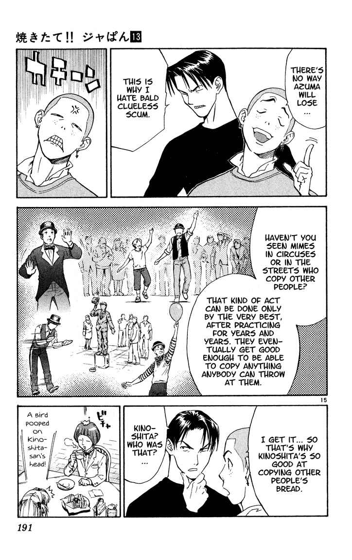 Page 15 Chapter 114 Yakitate!! Japan