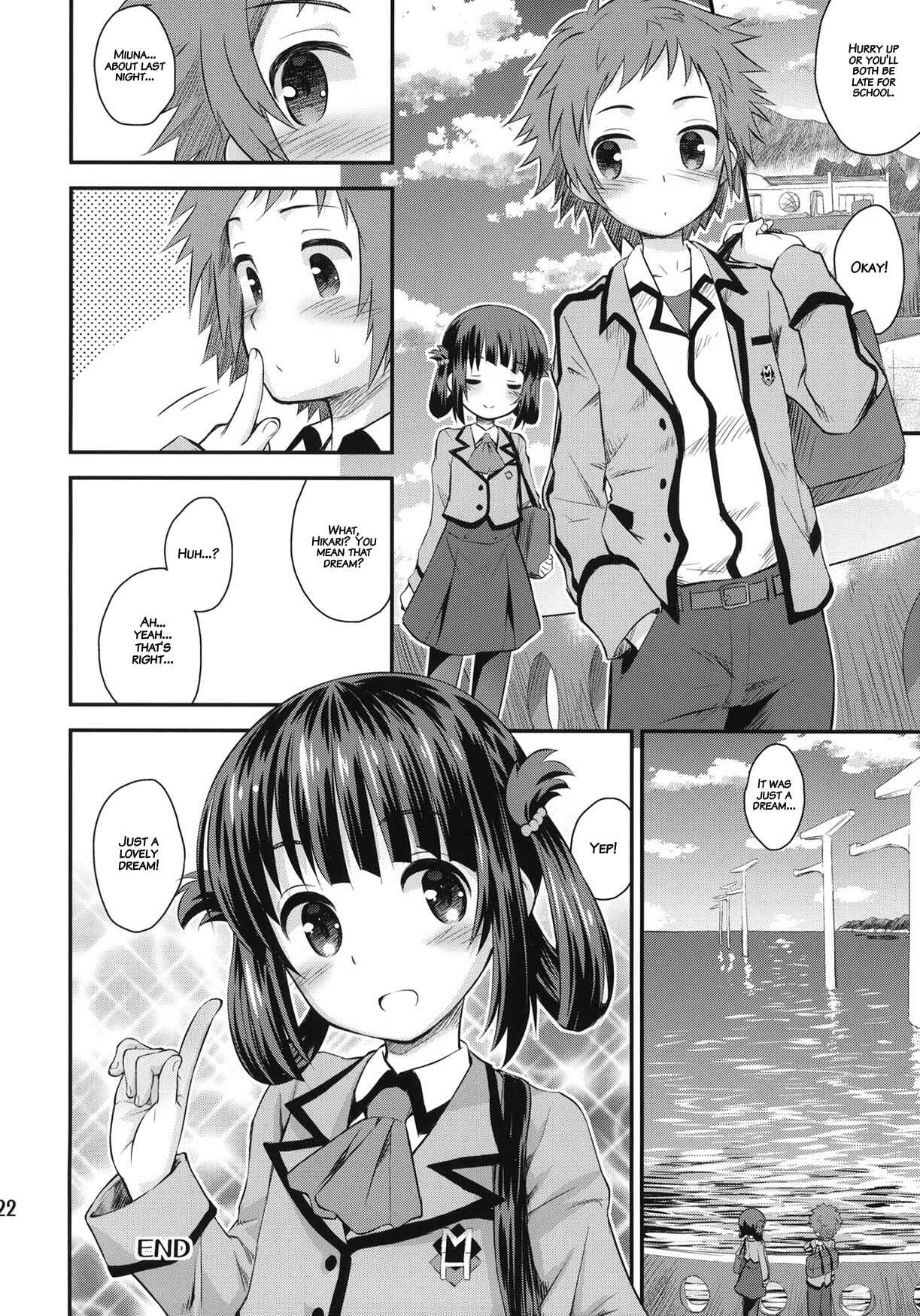 Page 21 Chapter Unknown_4b5d Nagi no Asukara - Hatsu Miuna (Doujinshi)