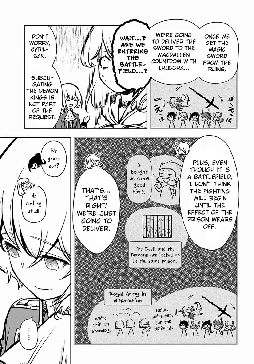 Page 9 Chapter 50 Majutsu Gakuin wo Shuseki de Sotsugyoushita Ore ga Boukensha wo Hajimeru no wa sonna ni okashii darouka