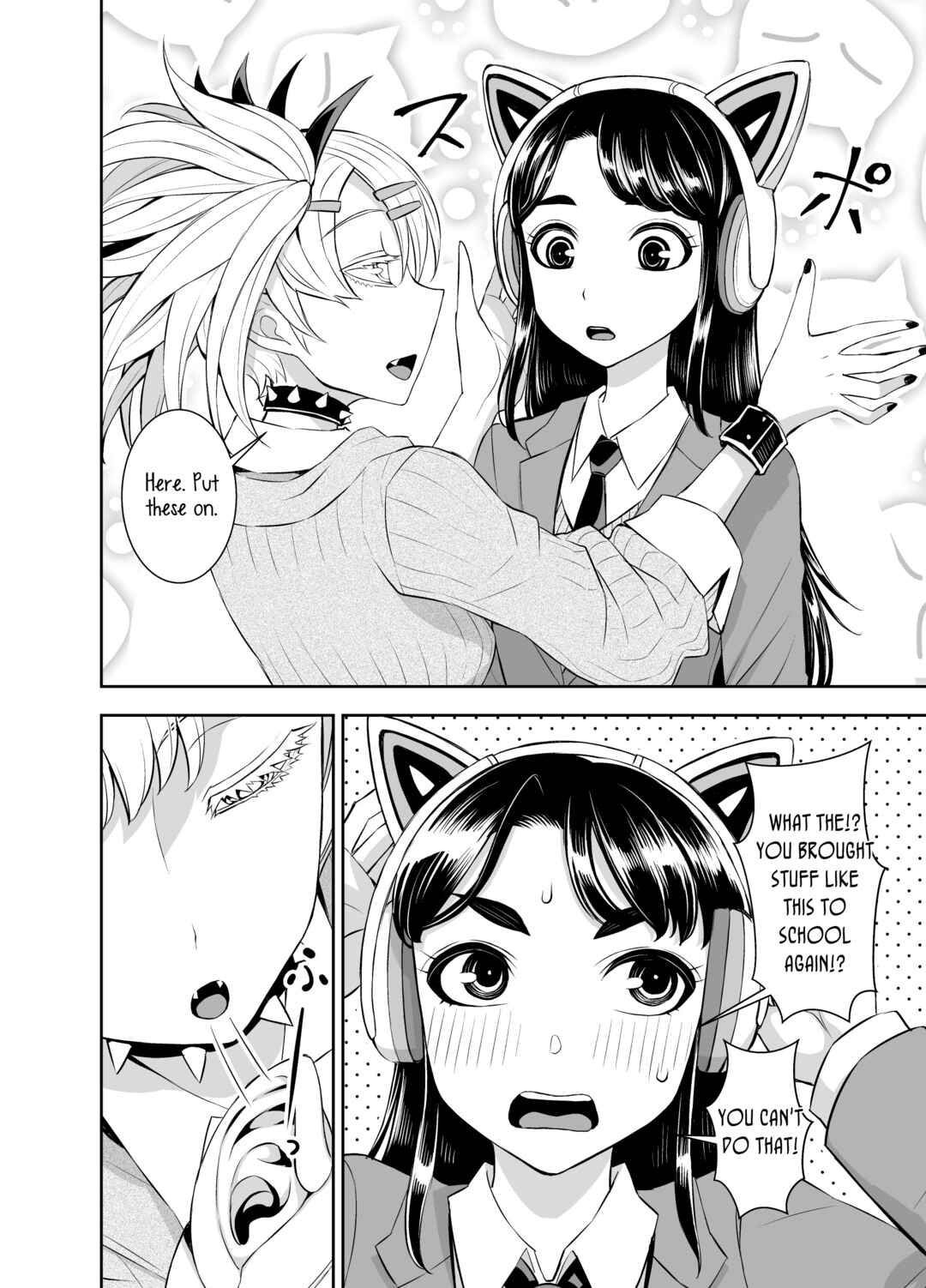 Page 2 Chapter 2 The Class Rep With Weak Ears and The Punk Gyaru-chan Who Attacks Ears