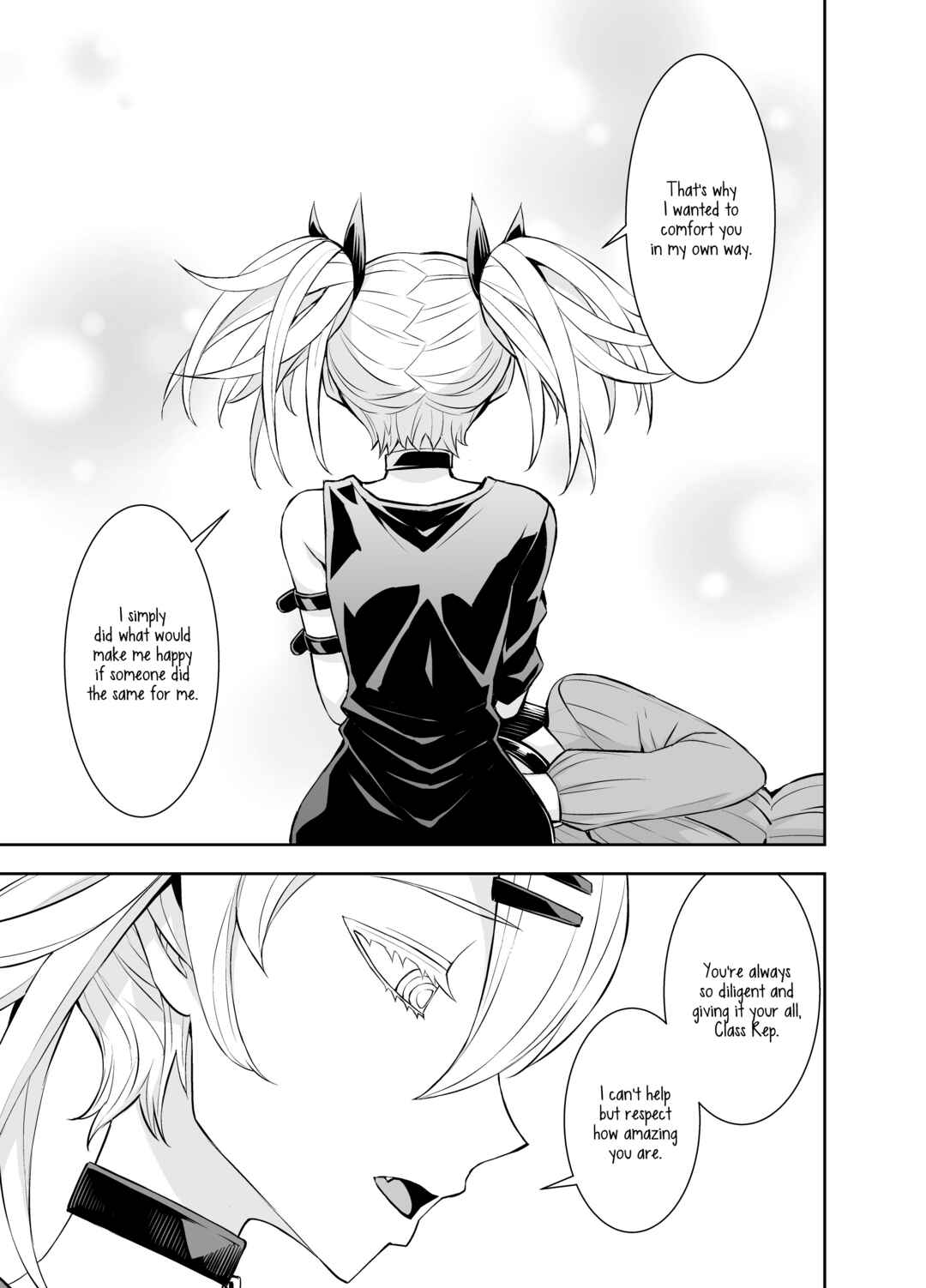 Page 3 Chapter 14 The Class Rep With Weak Ears and The Punk Gyaru-chan Who Attacks Ears