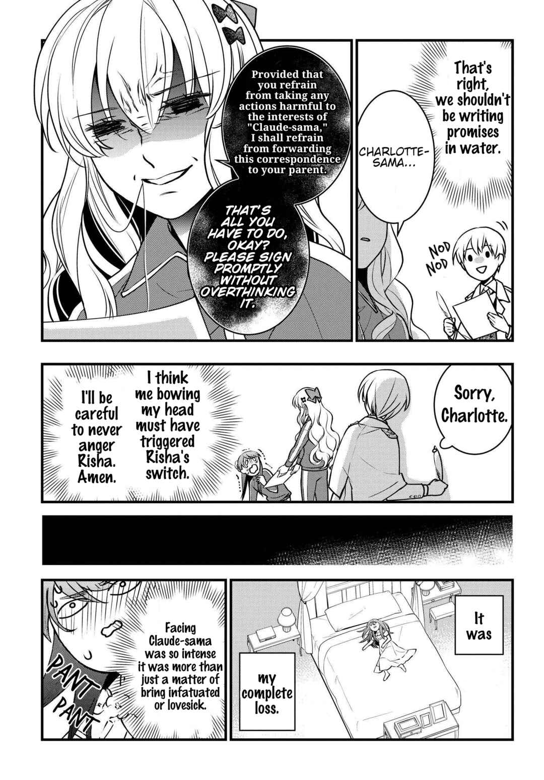 Page 38 Chapter 2 Akuyaku Reijou no Dere wa Ore Dake ni Barete Iru
