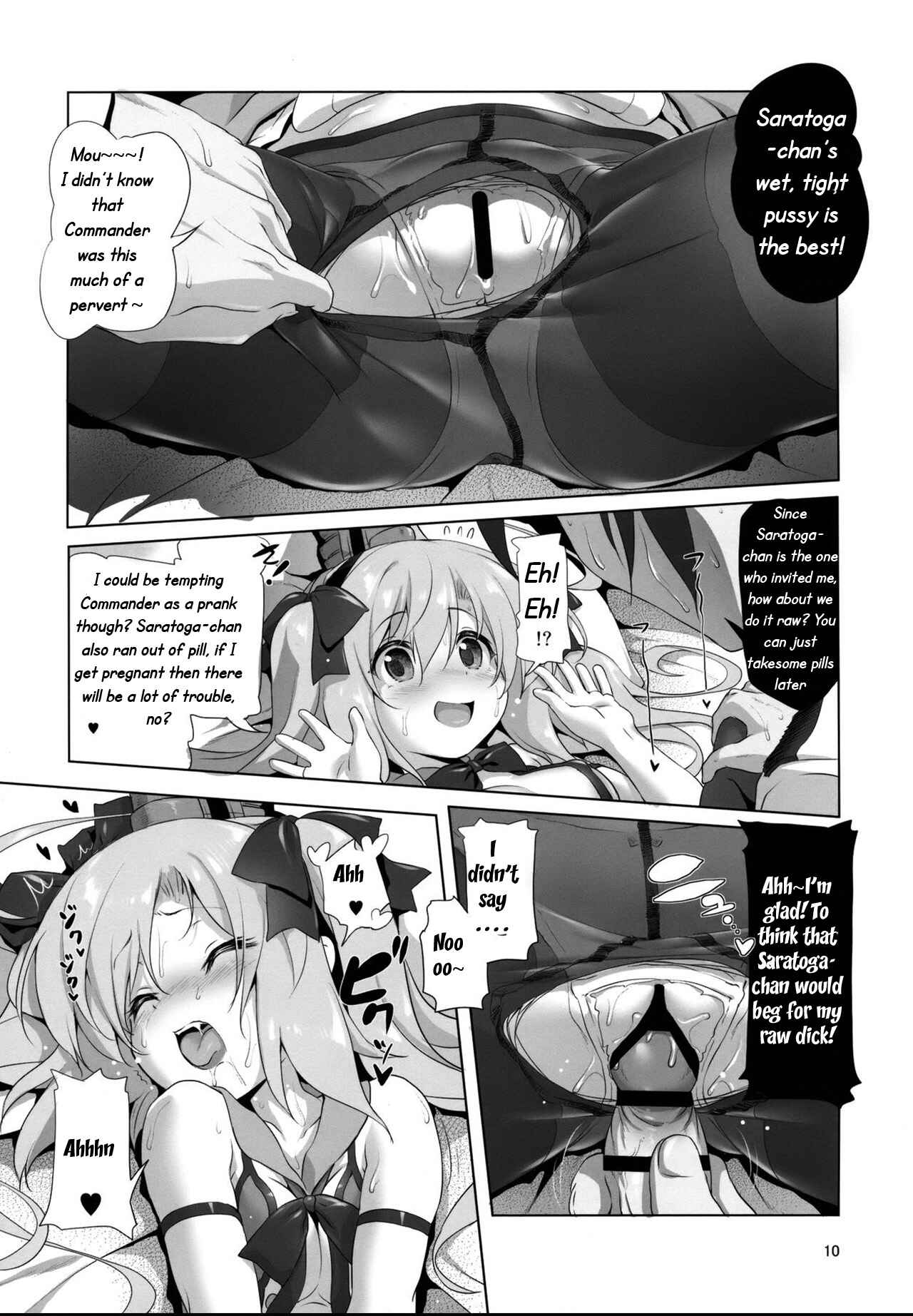 Page 10 Chapter Unknown_930e Azur Lane - Saratoga-chans Grand Prank Strategy!?