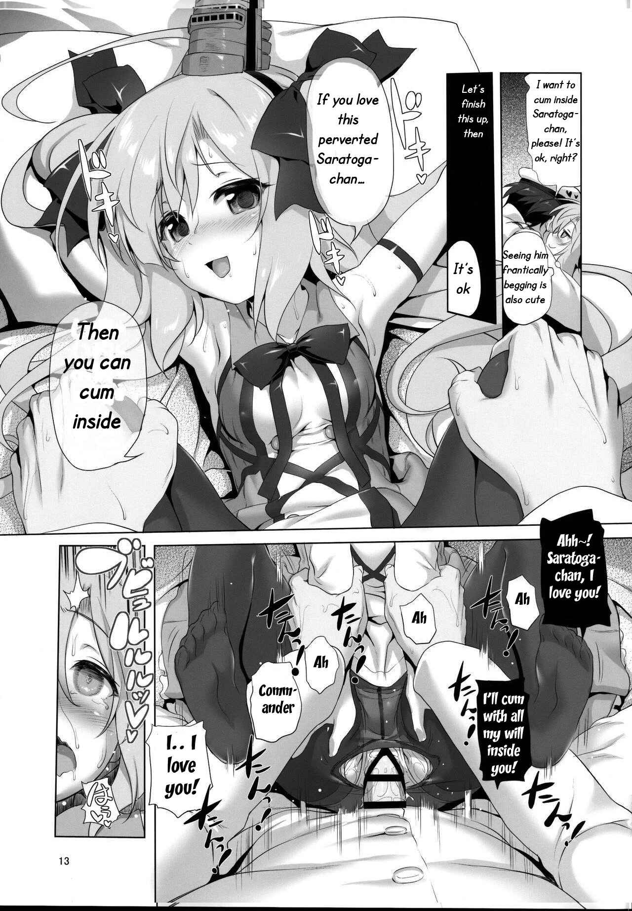 Page 13 Chapter Unknown_930e Azur Lane - Saratoga-chans Grand Prank Strategy!?