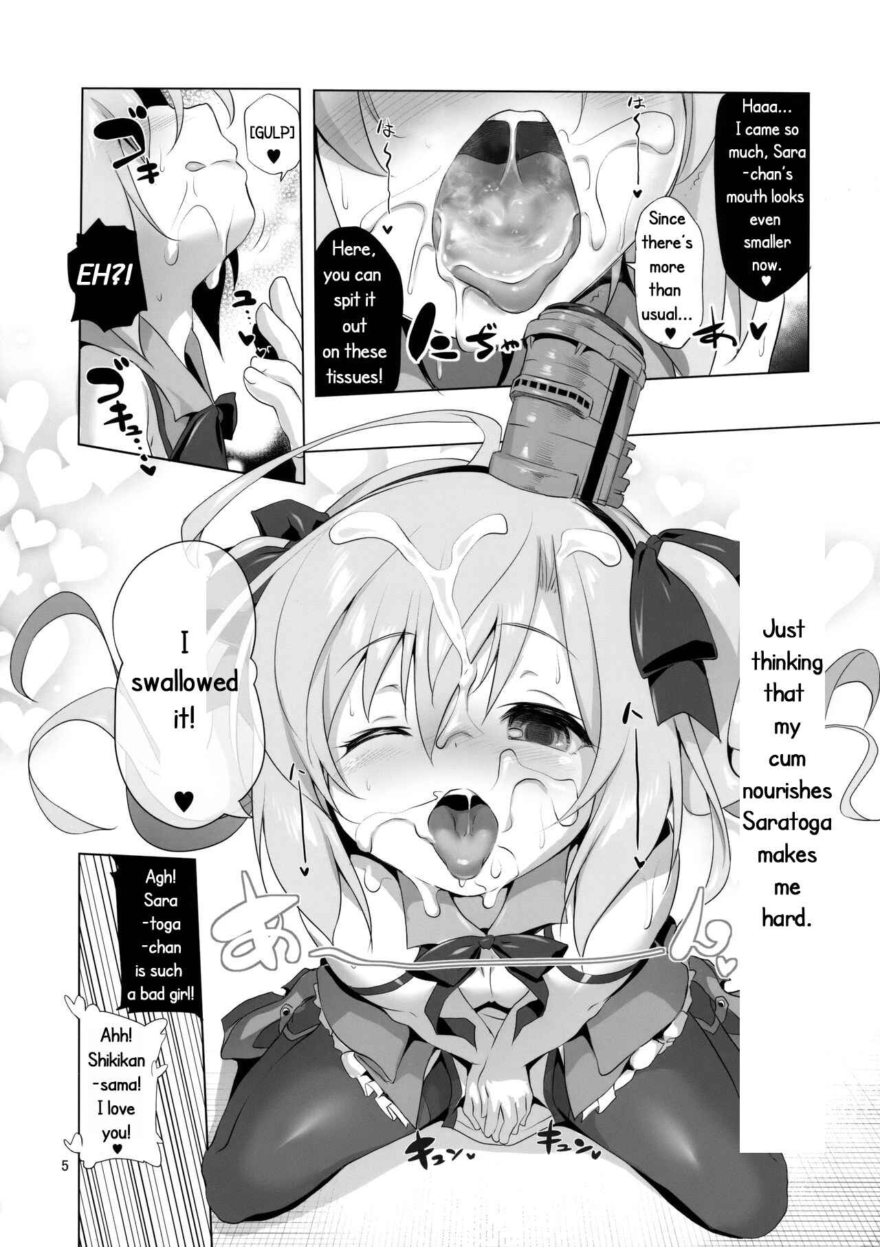 Page 5 Chapter Unknown_930e Azur Lane - Saratoga-chans Grand Prank Strategy!?