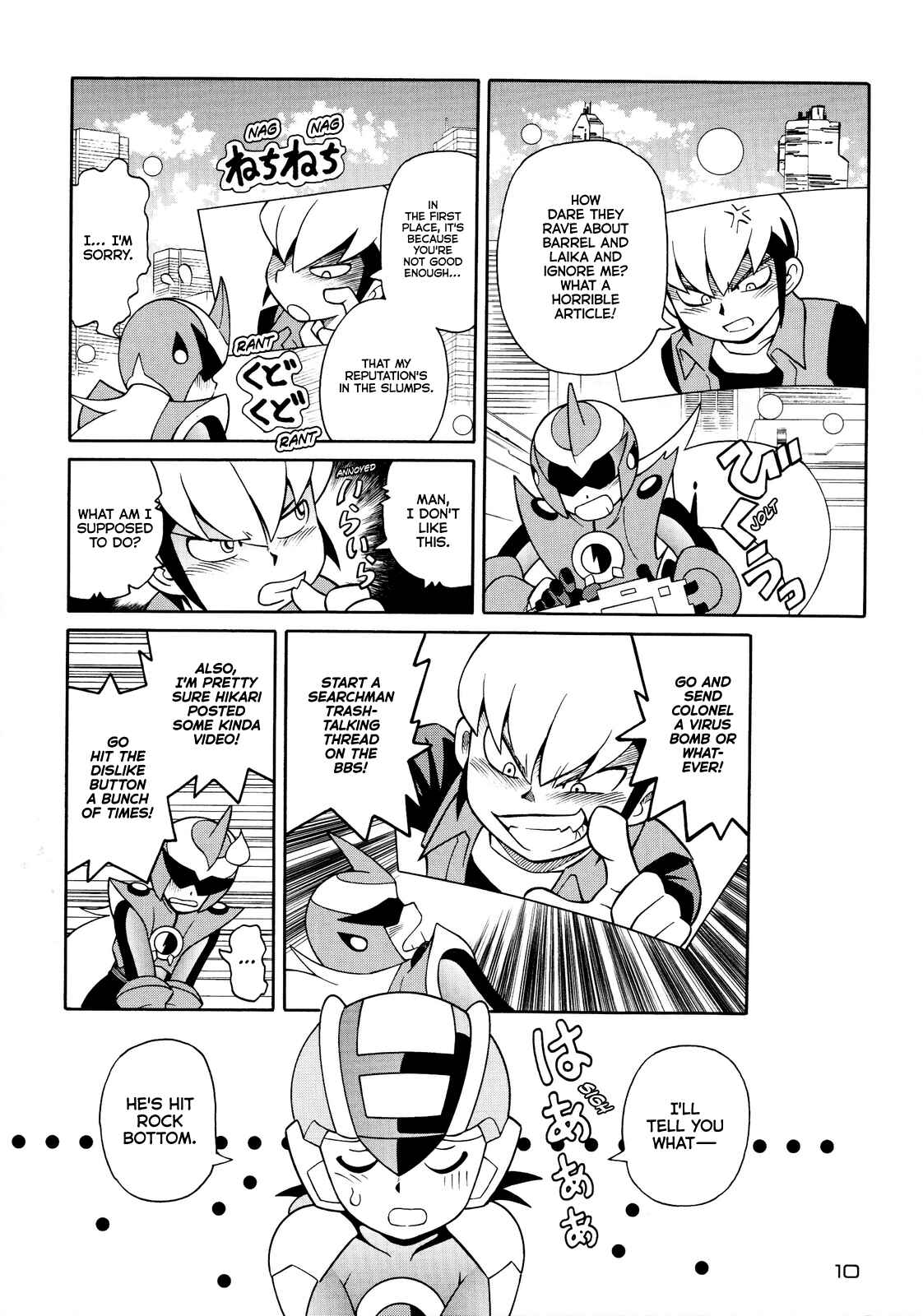 Page 11 Chapter Unknown_7052 Mega Man Battle Network Special Arc: The Runaway Blues
