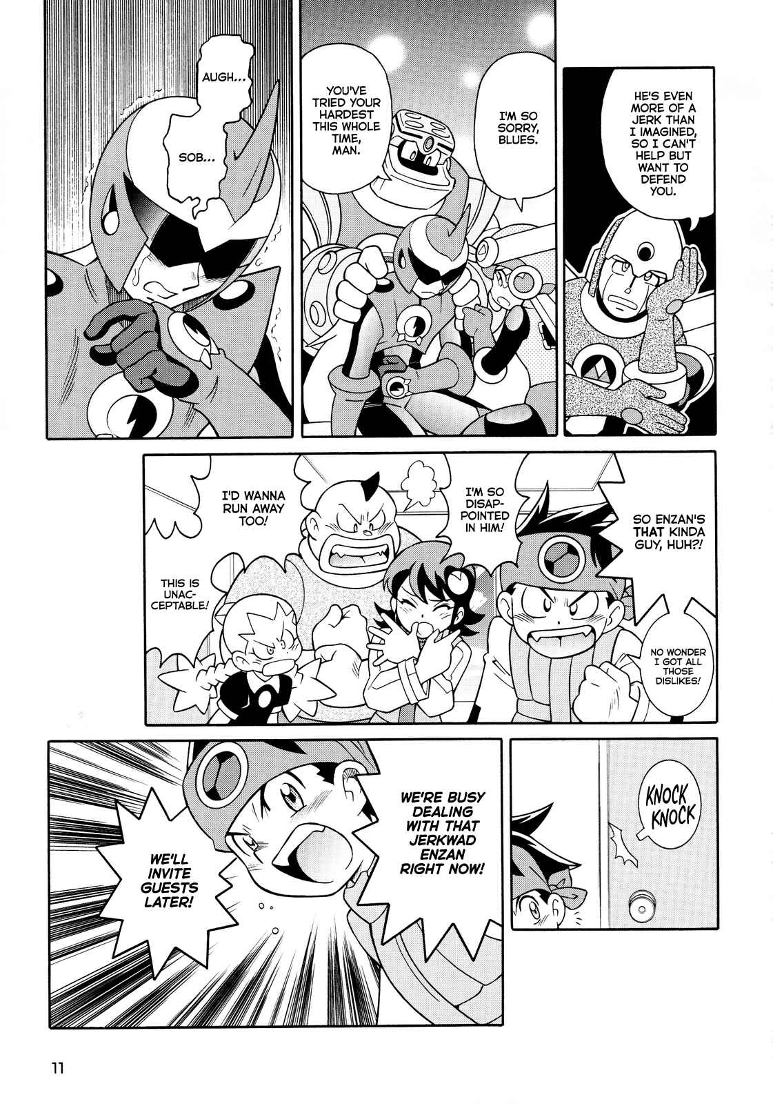 Page 12 Chapter Unknown_7052 Mega Man Battle Network Special Arc: The Runaway Blues