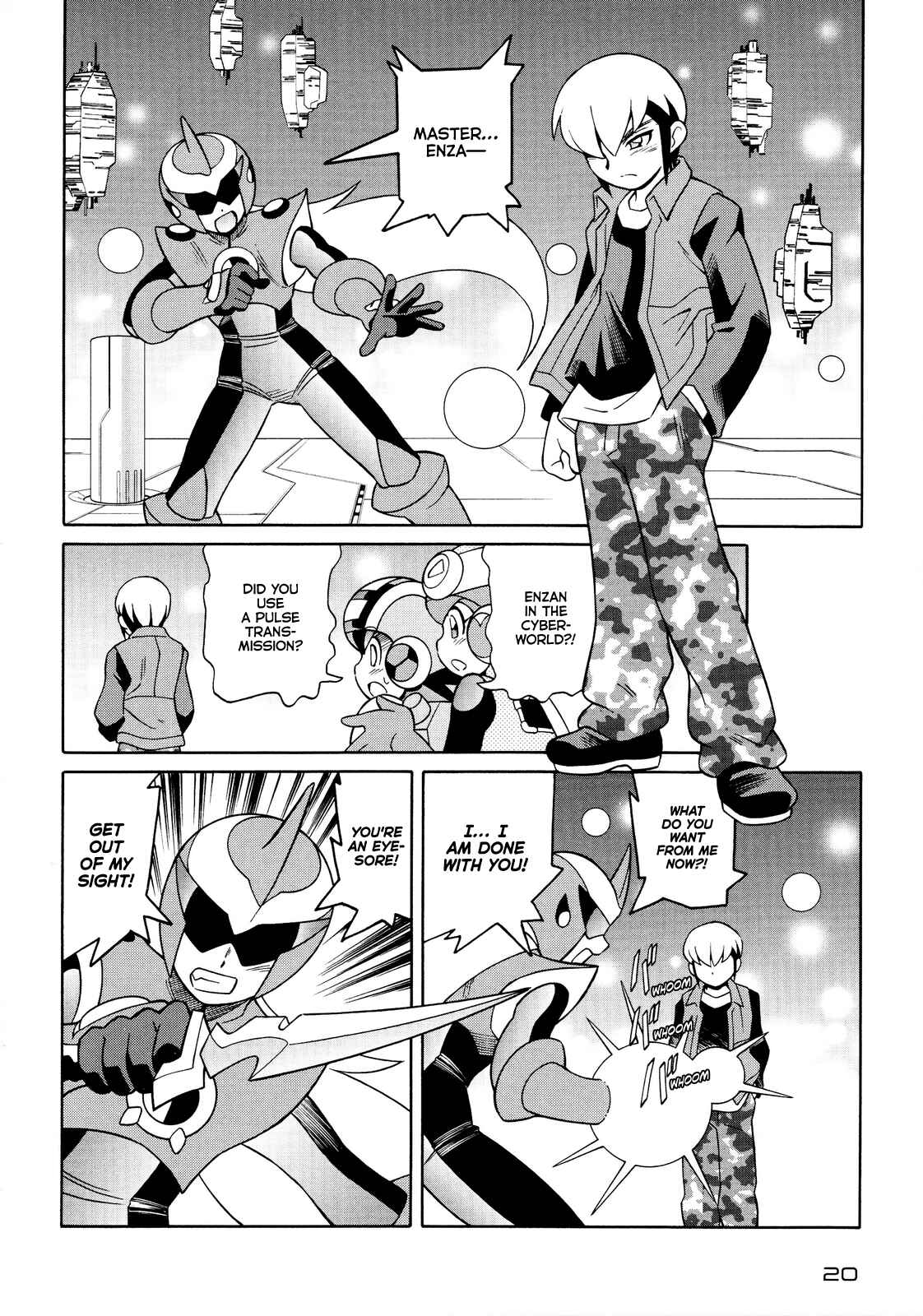 Page 21 Chapter Unknown_7052 Mega Man Battle Network Special Arc: The Runaway Blues