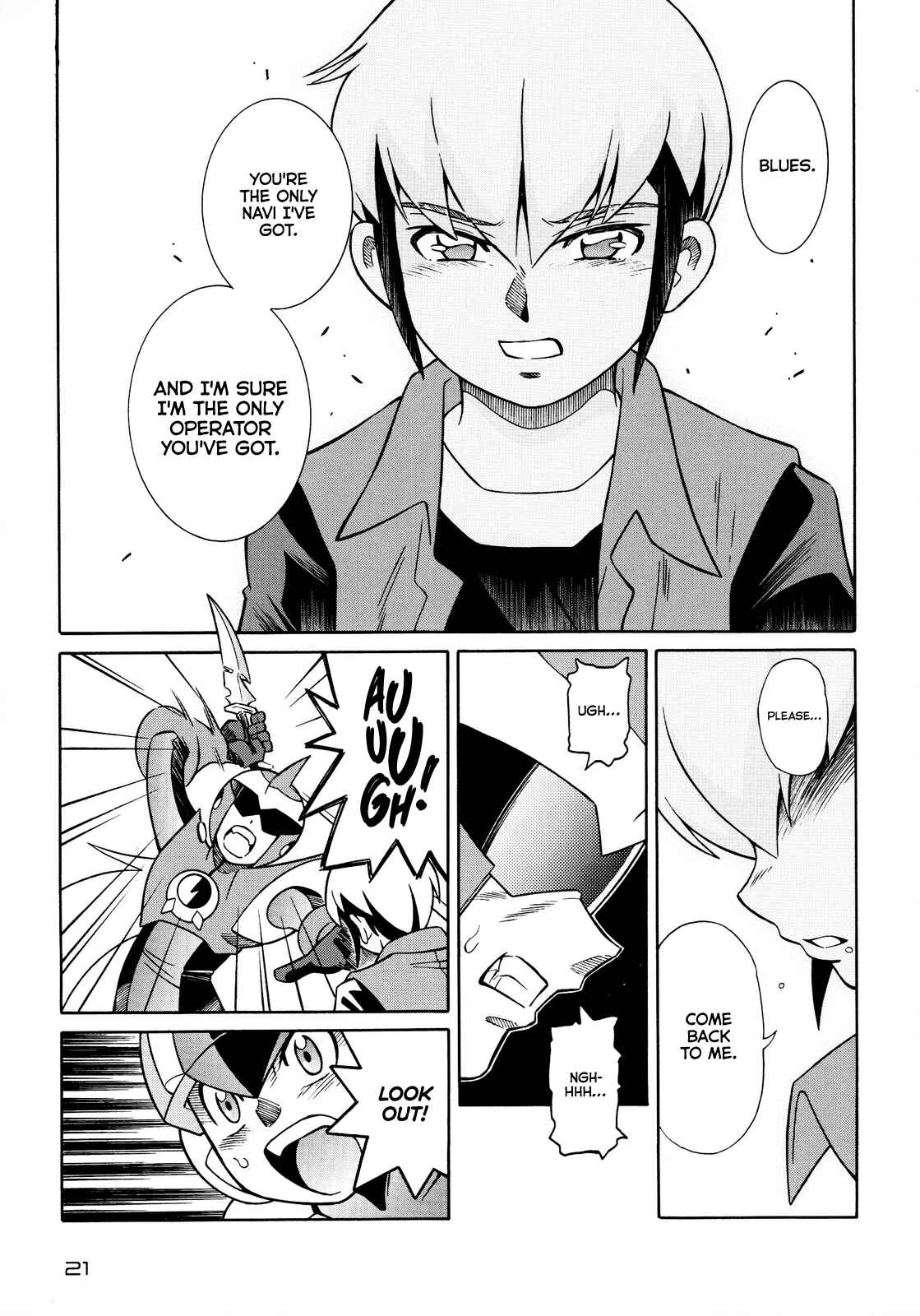 Page 22 Chapter Unknown_7052 Mega Man Battle Network Special Arc: The Runaway Blues