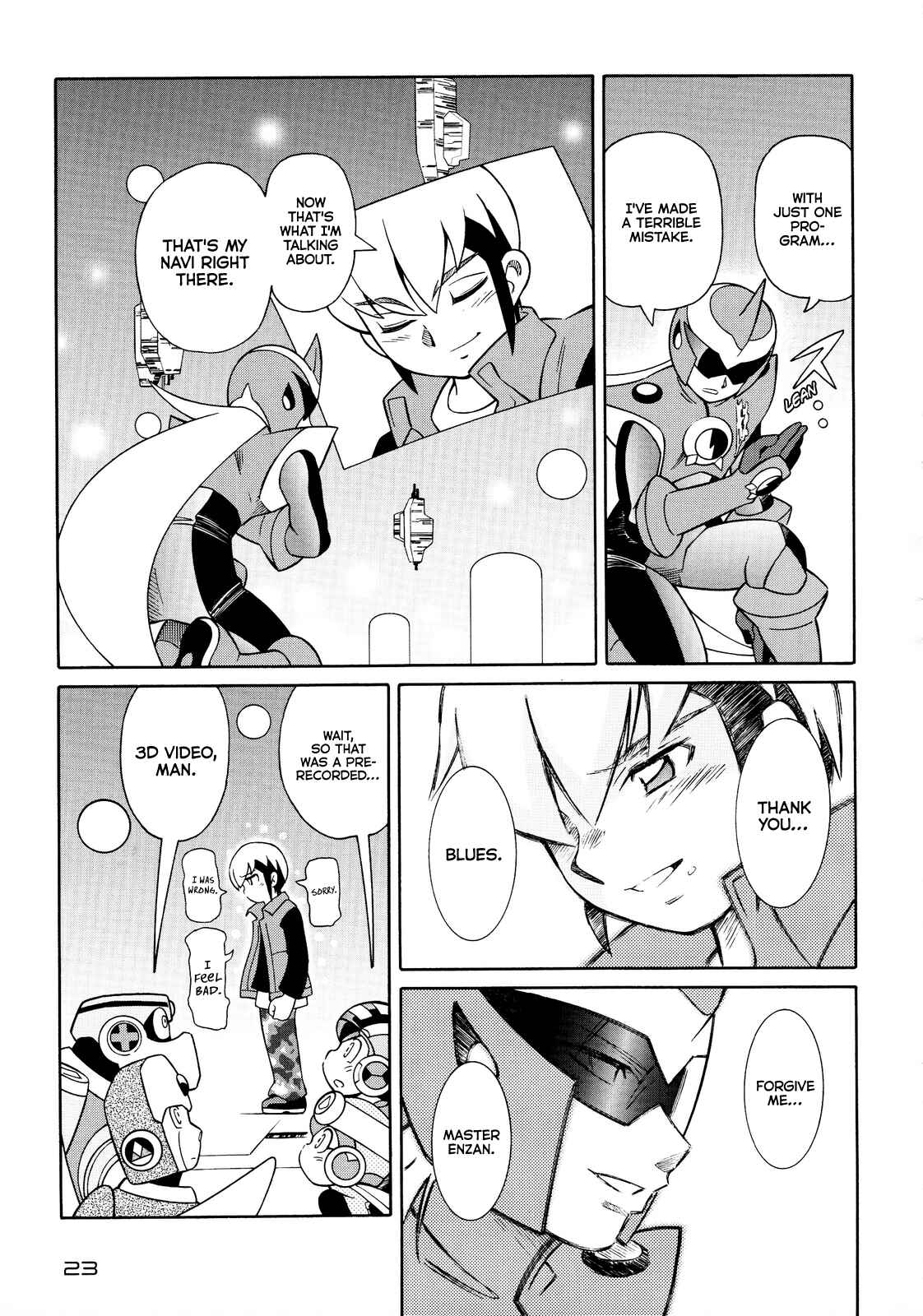 Page 24 Chapter Unknown_7052 Mega Man Battle Network Special Arc: The Runaway Blues