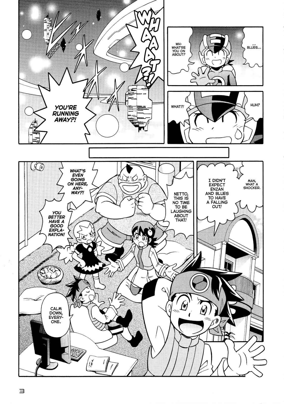 Page 4 Chapter Unknown_7052 Mega Man Battle Network Special Arc: The Runaway Blues
