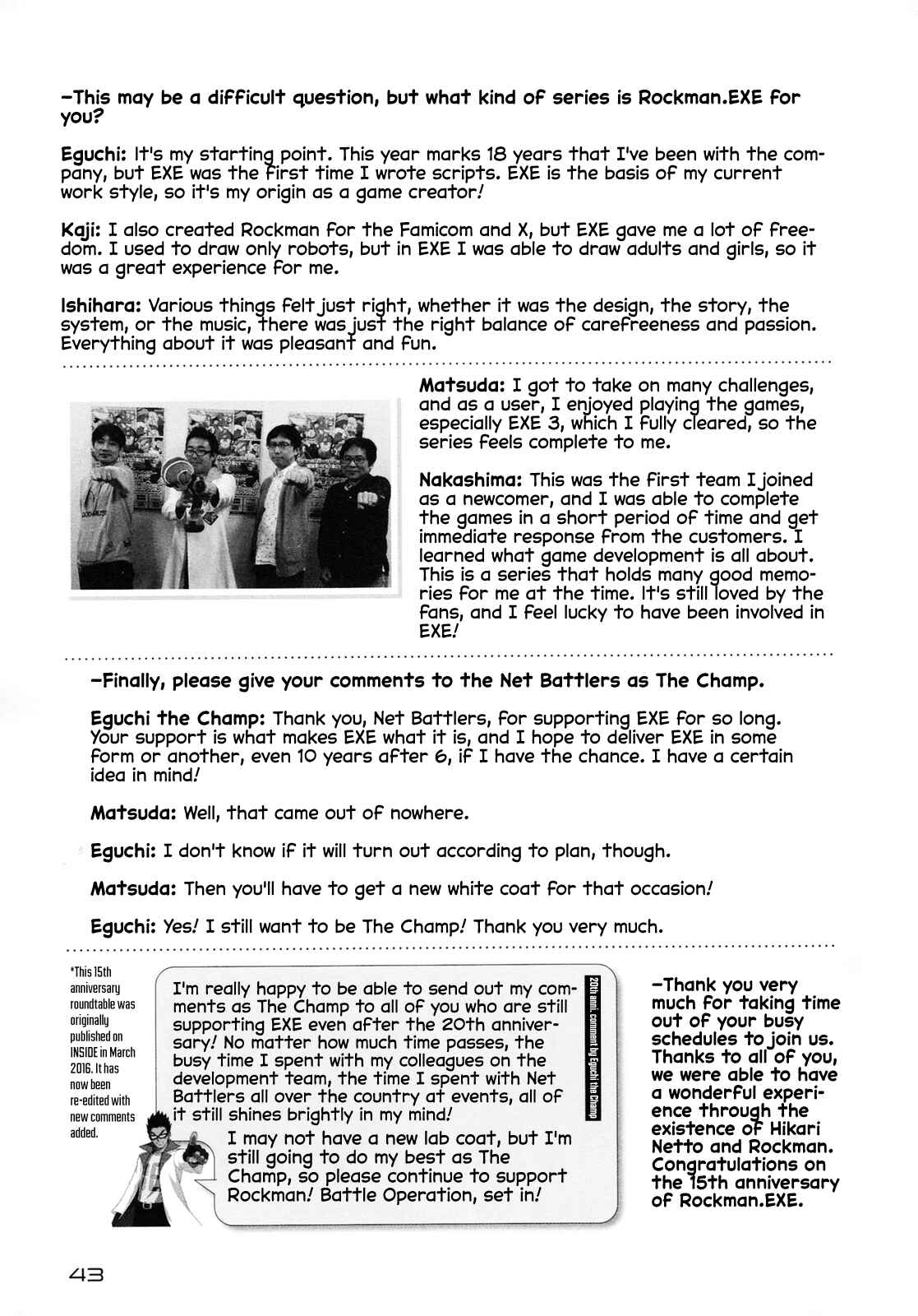 Page 44 Chapter Unknown_7052 Mega Man Battle Network Special Arc: The Runaway Blues
