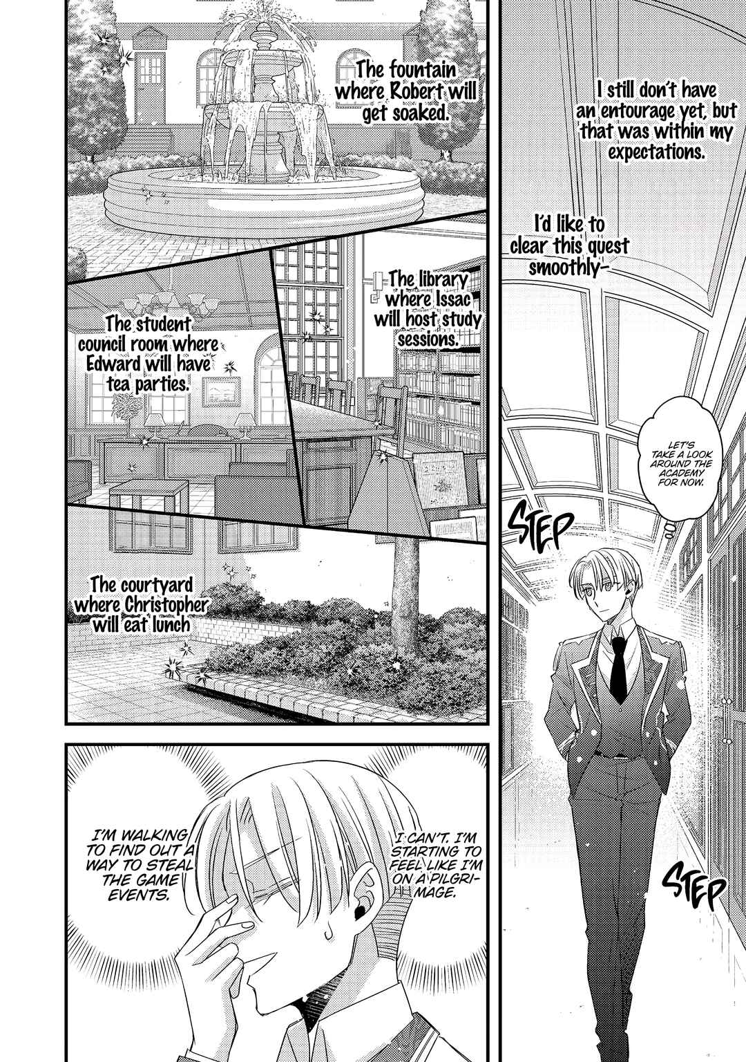 Page 23 Chapter 5 Mob Douzen no Akuyaku Reijou wa Dansou Shite Kouryaku Taishou no Za o Nerau