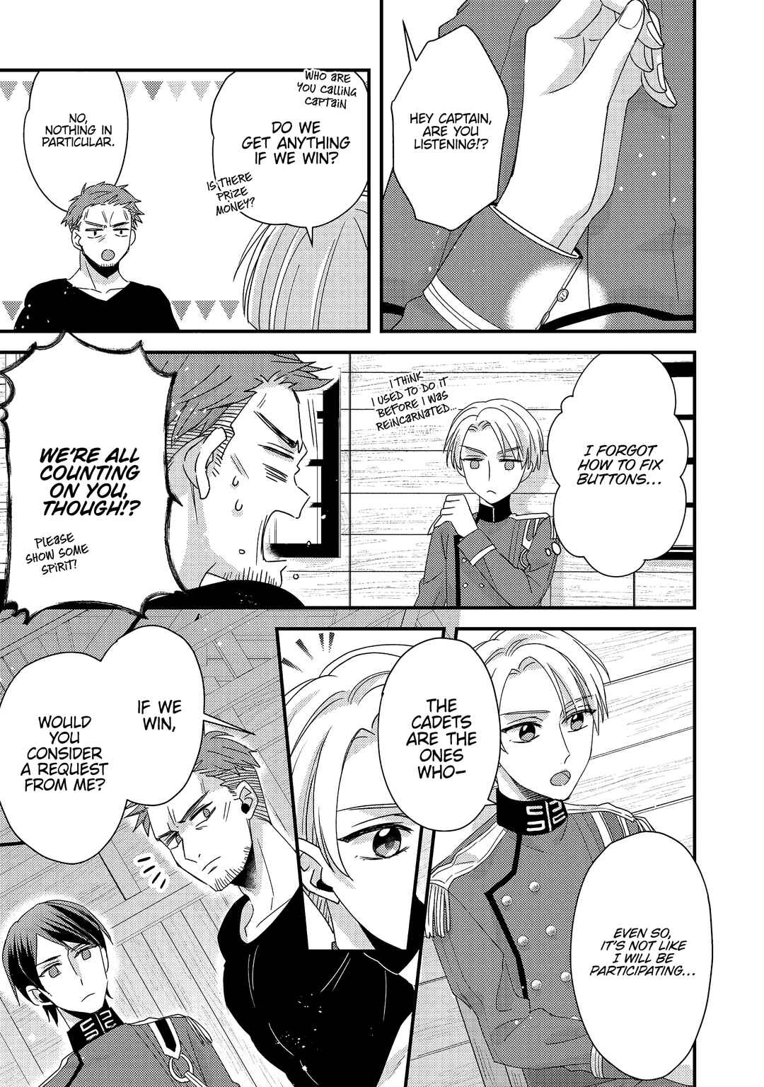 Page 24 Chapter 3 Mob Douzen no Akuyaku Reijou wa Dansou Shite Kouryaku Taishou no Za o Nerau