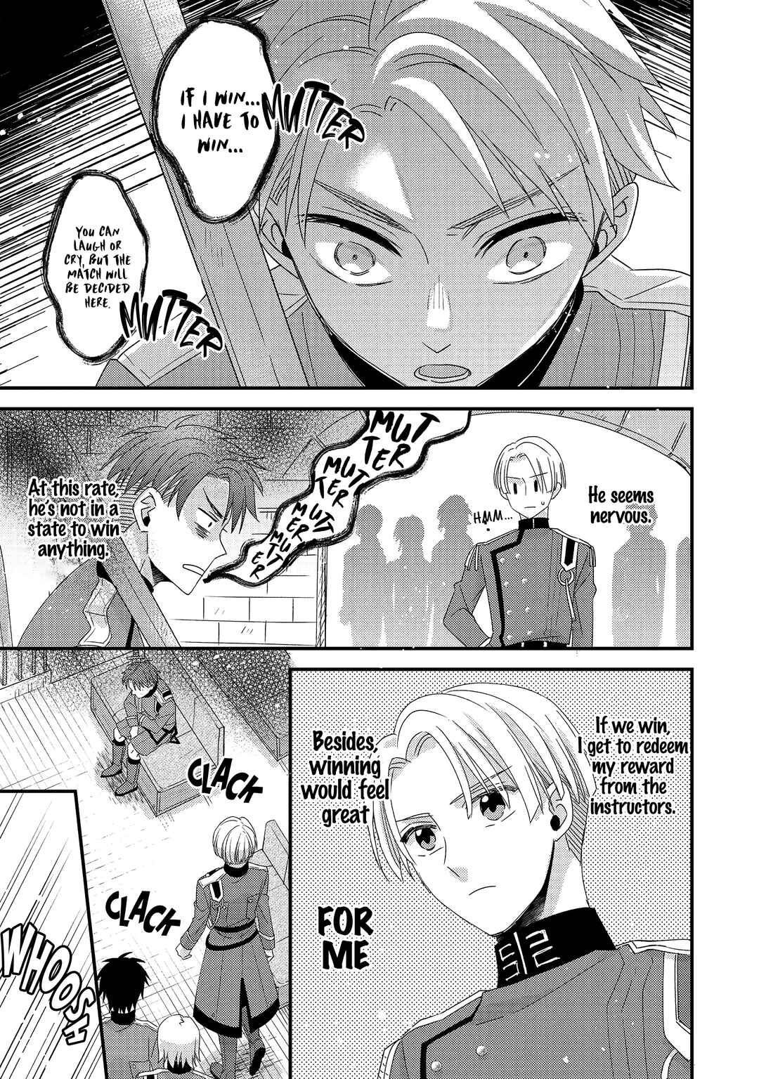 Page 32 Chapter 3 Mob Douzen no Akuyaku Reijou wa Dansou Shite Kouryaku Taishou no Za o Nerau