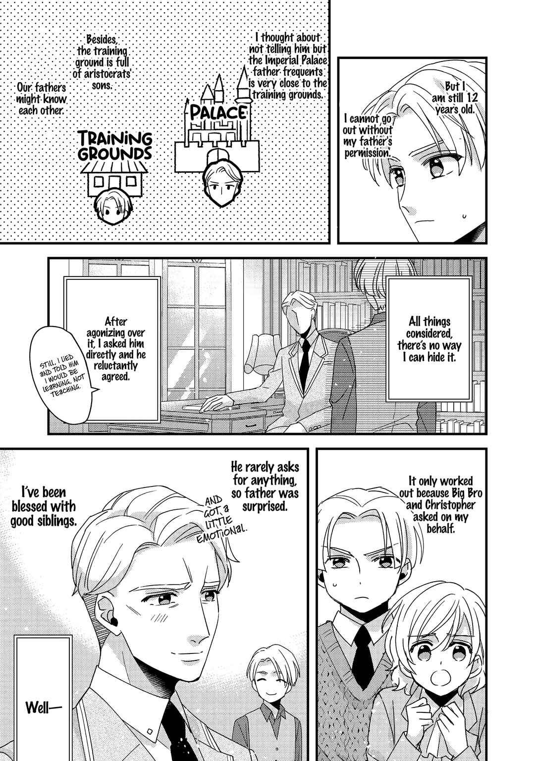 Page 8 Chapter 3 Mob Douzen no Akuyaku Reijou wa Dansou Shite Kouryaku Taishou no Za o Nerau