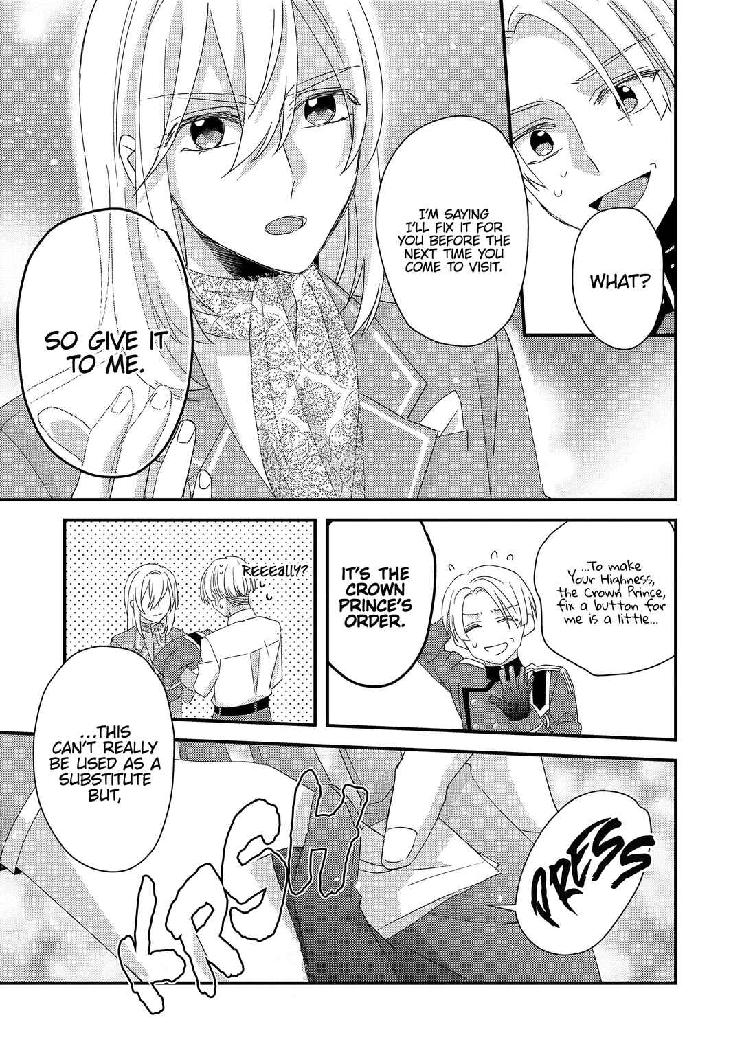 Page 54 Chapter 4 Mob Douzen no Akuyaku Reijou wa Dansou Shite Kouryaku Taishou no Za o Nerau