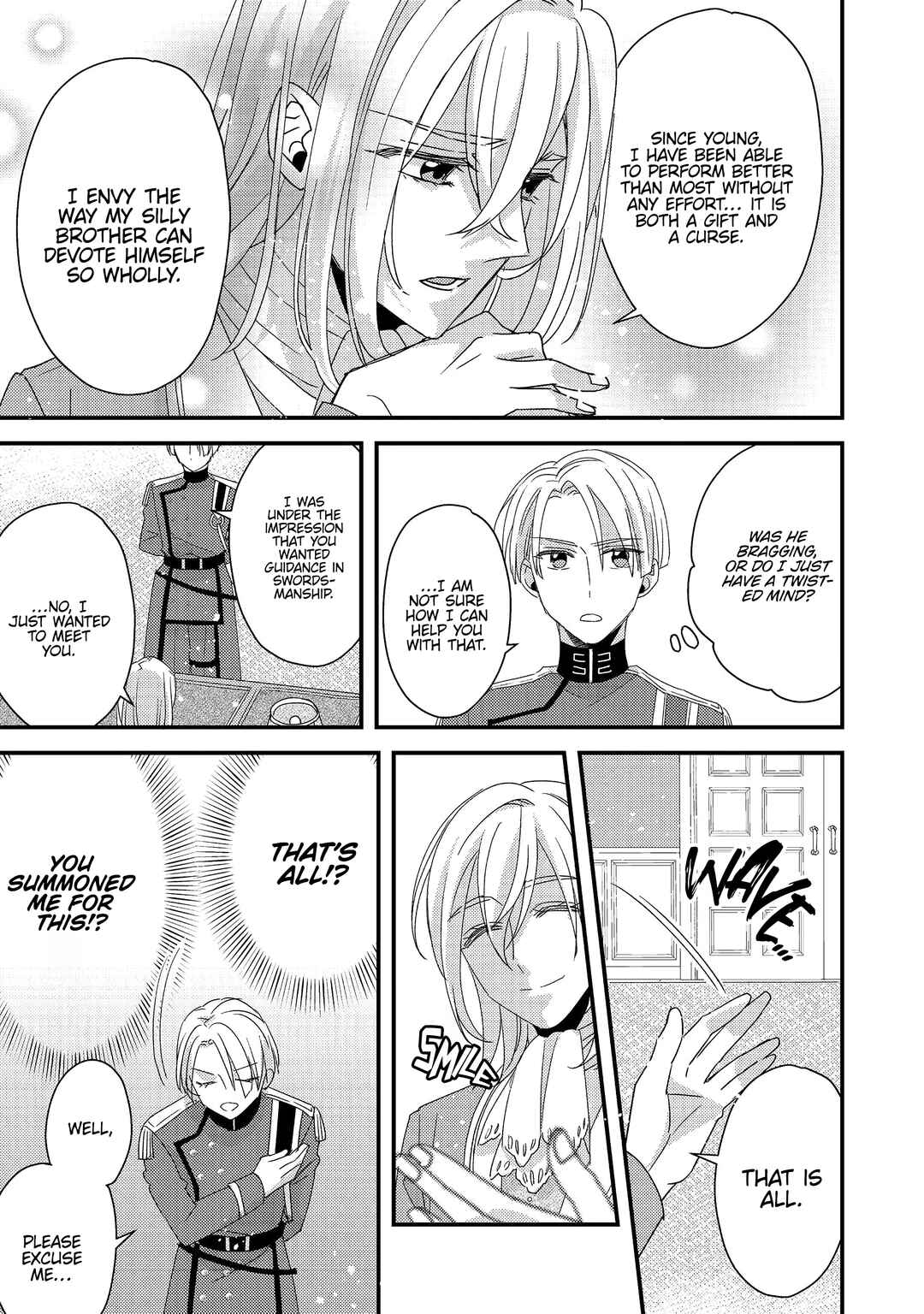 Page 6 Chapter 4 Mob Douzen no Akuyaku Reijou wa Dansou Shite Kouryaku Taishou no Za o Nerau