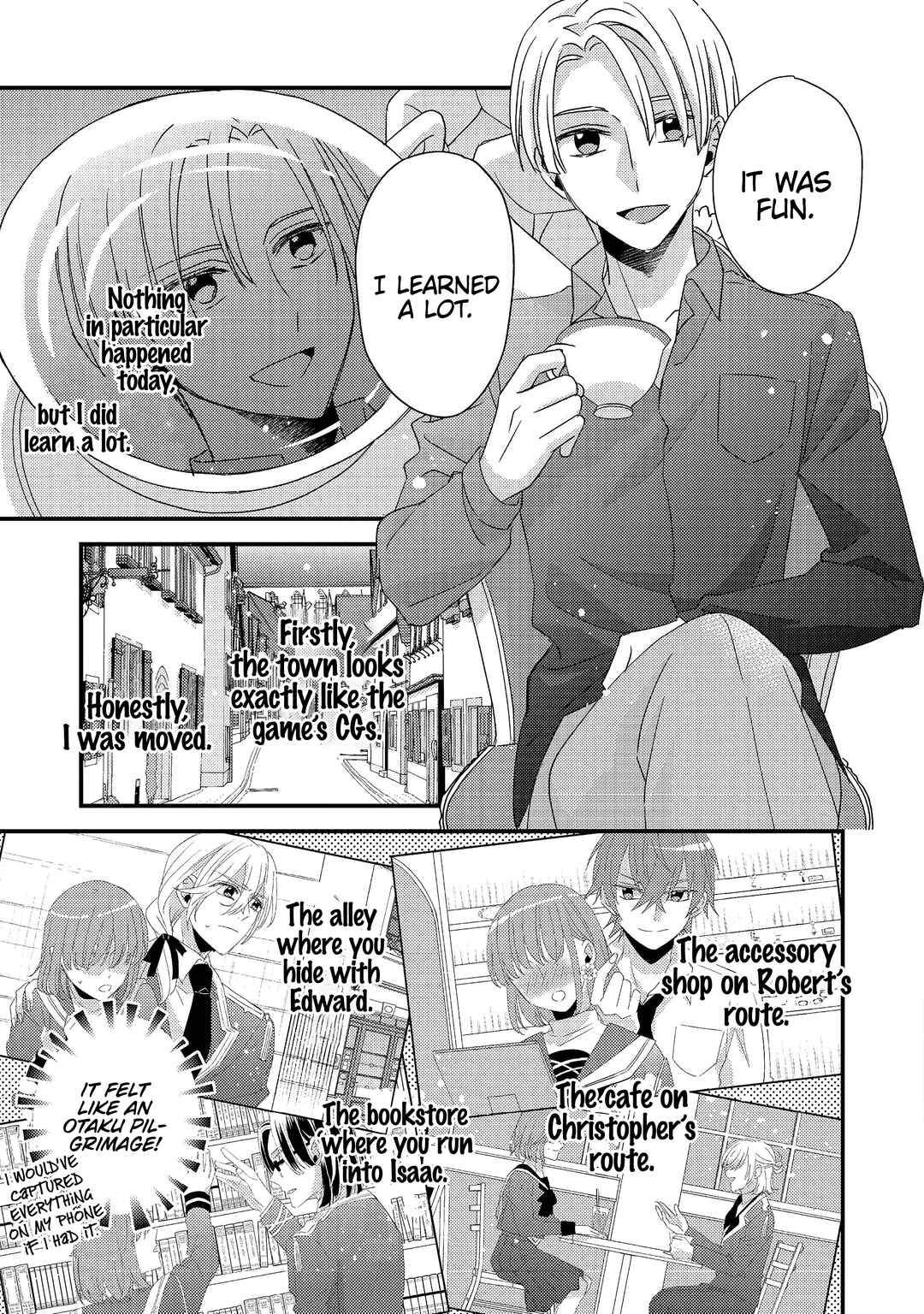 Page 8 Chapter 4 Mob Douzen no Akuyaku Reijou wa Dansou Shite Kouryaku Taishou no Za o Nerau