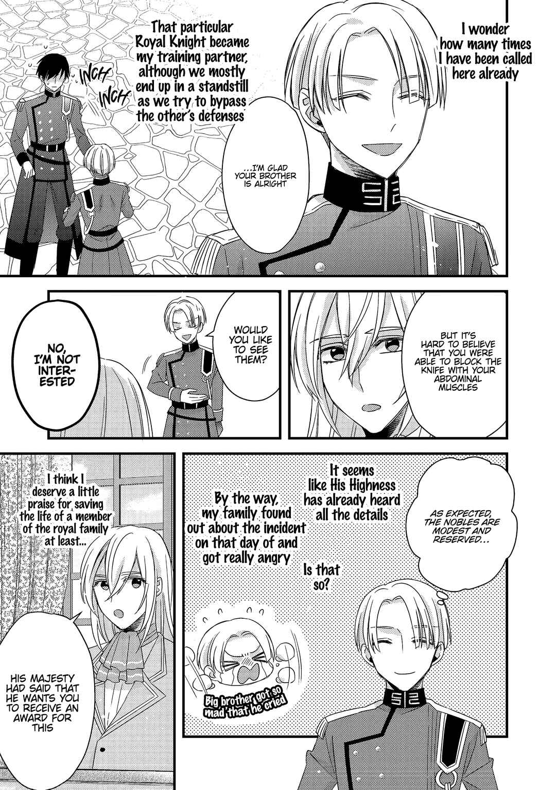 Page 34 Chapter 6 Mob Douzen no Akuyaku Reijou wa Dansou Shite Kouryaku Taishou no Za o Nerau
