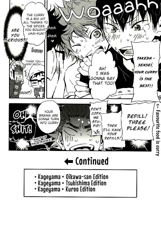 Page 6 Chapter Unknown_4dd6 Haikyuu!! - 3P KageHina (Doujinshi)
