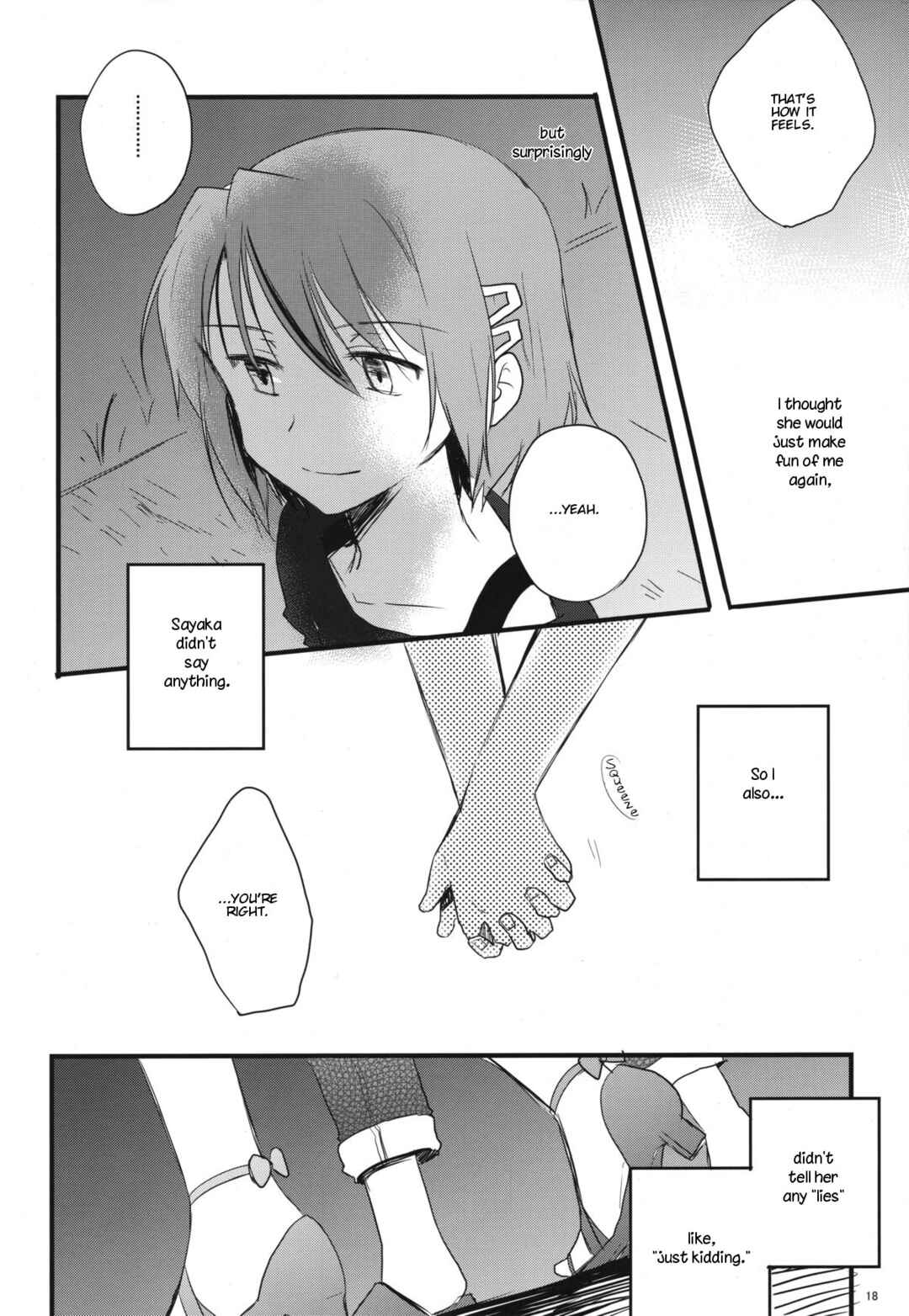 Page 17 Chapter 3 Mahou Shoujo Madoka★Magica - Koisuru Koto Shika Dekinai Mitai ni. (Doujinshi)