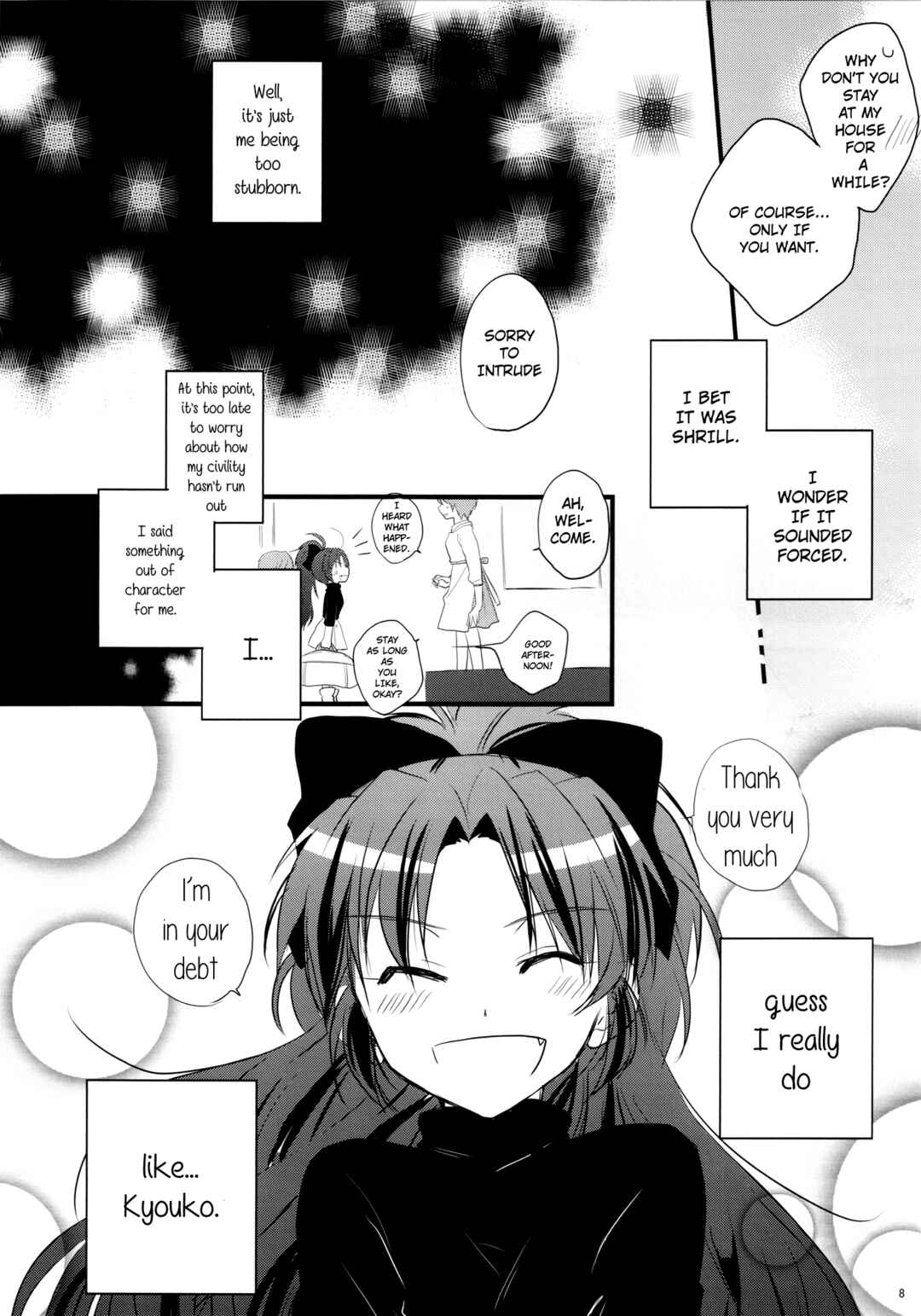 Page 9 Chapter 2 Mahou Shoujo Madoka★Magica - Koisuru Koto Shika Dekinai Mitai ni. (Doujinshi)
