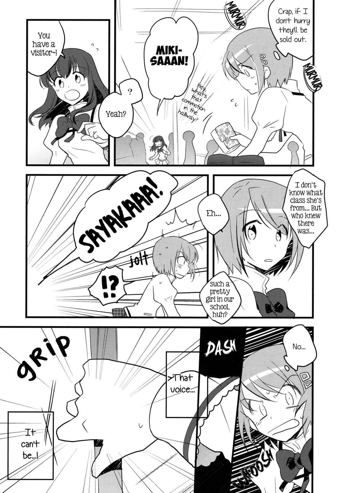 Page 14 Chapter 1 Mahou Shoujo Madoka★Magica - Koisuru Koto Shika Dekinai Mitai ni. (Doujinshi)