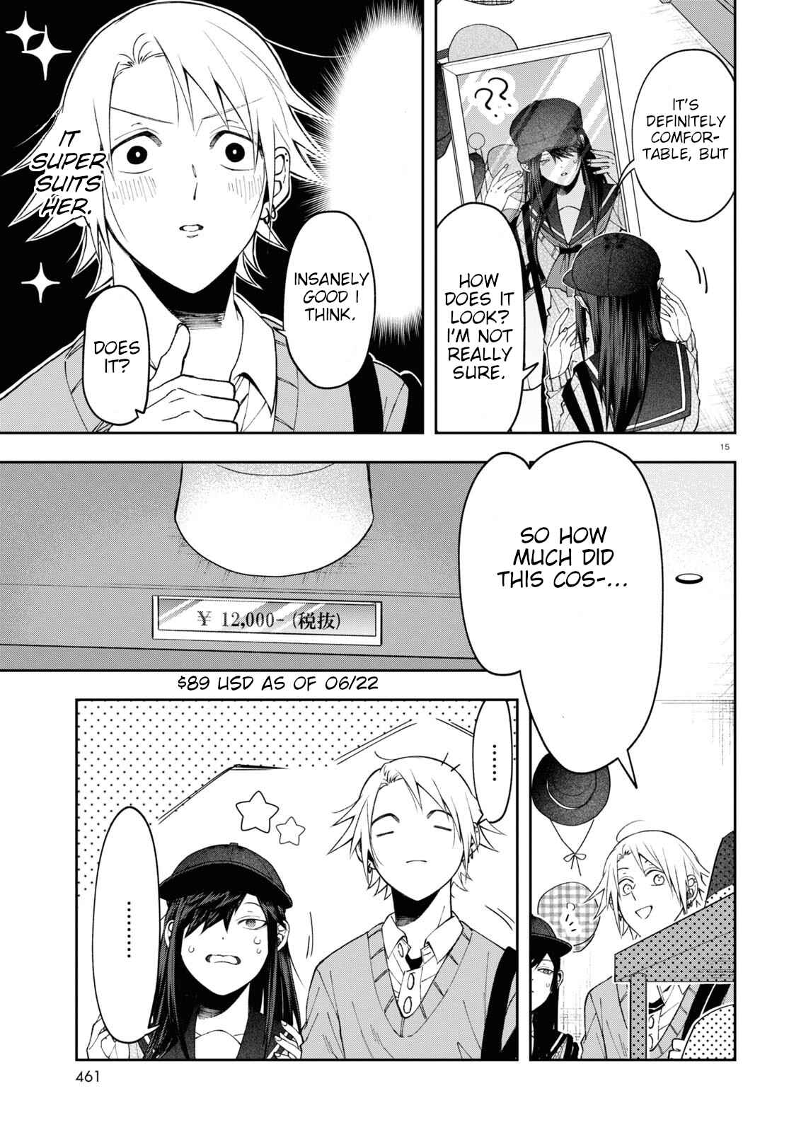 Page 15 Chapter 6 Kisaragi-san wa Gankoukeikei