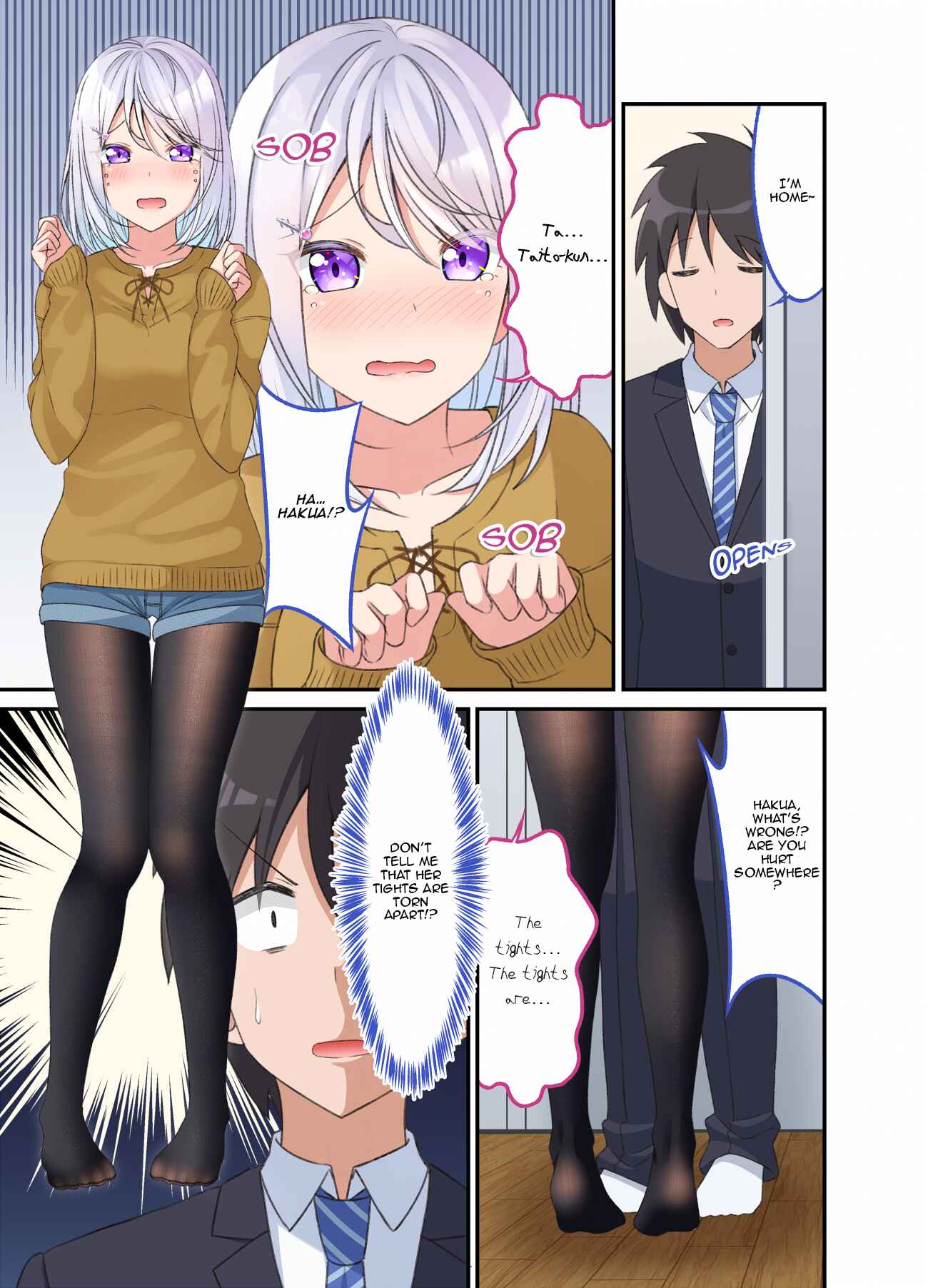 Page 1 Chapter 36 Tights de Iyashite Kureru Yome