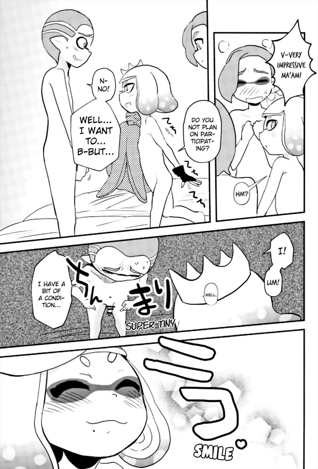 Page 10 Chapter Unknown_e665 Splatoon - Kenshou! Ecchi ga Jouzu nano wa Hime? Iida? (Doujinshi)