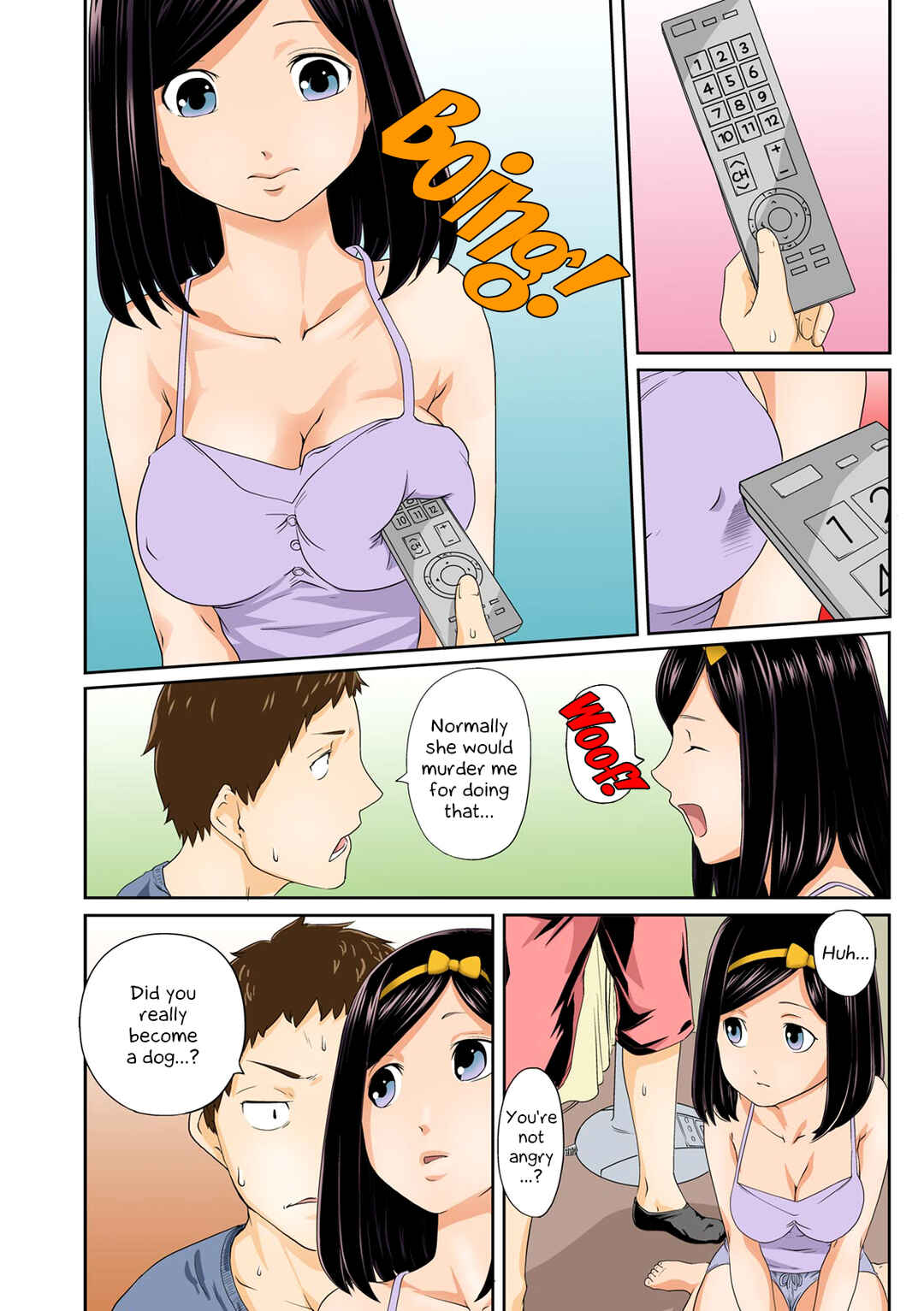 Page 7 Chapter 1 PeroHame Saiminjutsu! ~Namaiki na Imouto yo, Inu ni Naare!~ (Official Colored)