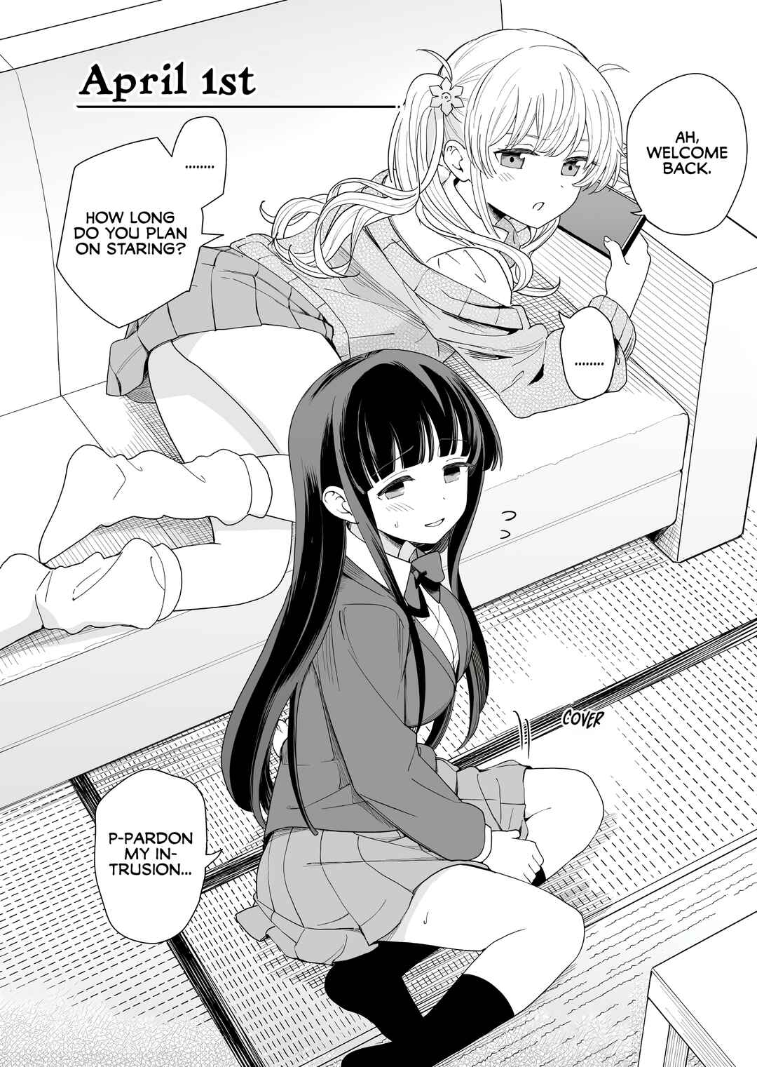 Page 1 Chapter 1 3-no Baisuu to San no Tsuku Hi dake Sasetekureru Gimai to Go no Baisuu no Hi dake Taga ga Hazureru Imouto no Tomodachi