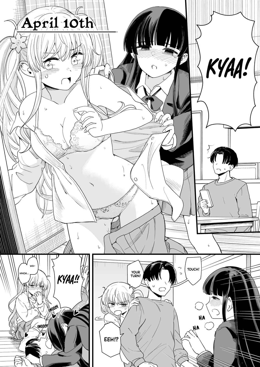 Page 1 Chapter 10 3-no Baisuu to San no Tsuku Hi dake Sasetekureru Gimai to Go no Baisuu no Hi dake Taga ga Hazureru Imouto no Tomodachi