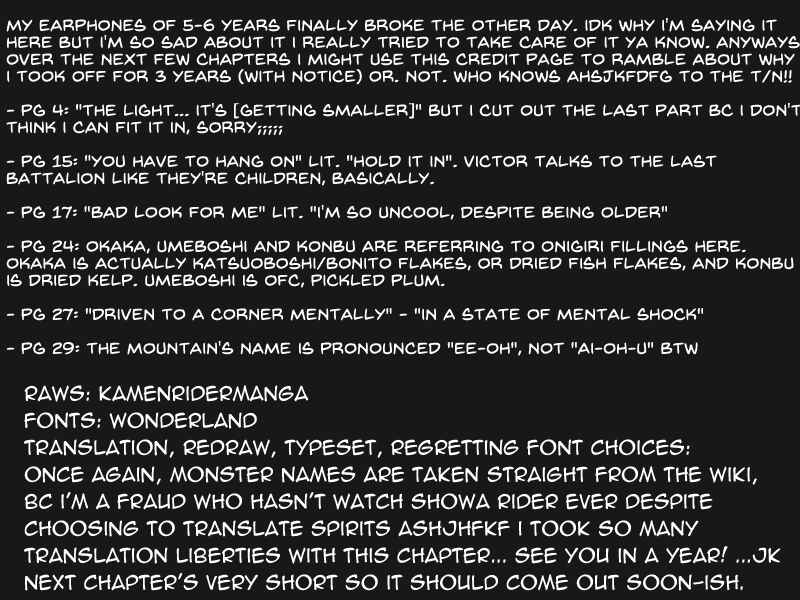 Page 36 Chapter 11 Shin Kamen Rider Spirits