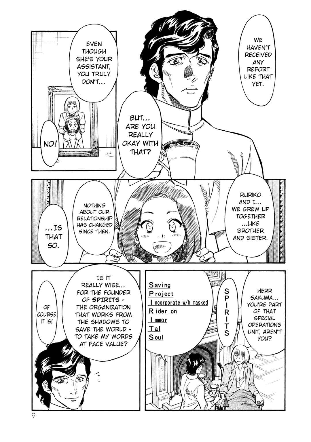 Page 7 Chapter 33 Shin Kamen Rider Spirits