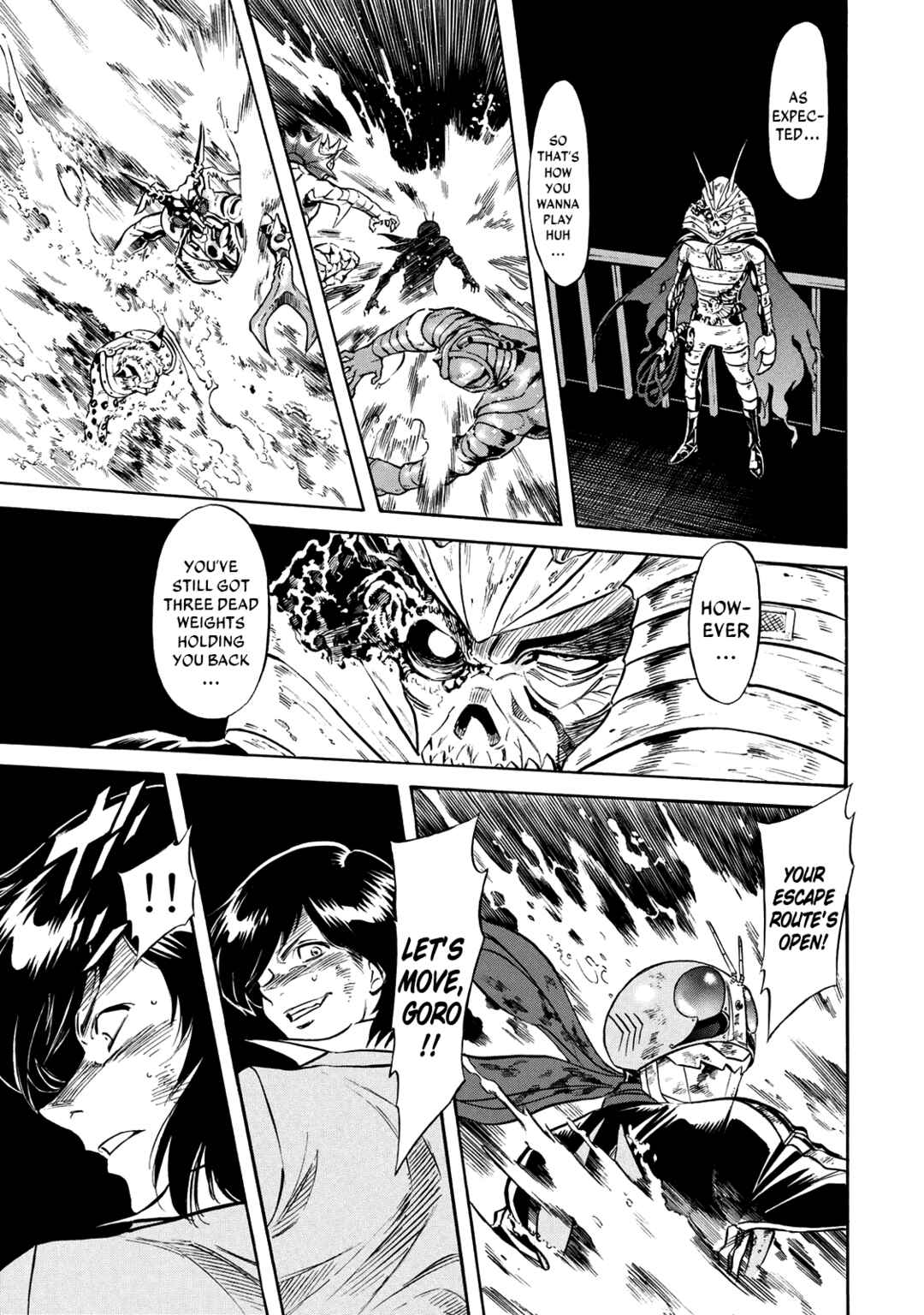 Page 37 Chapter 34 Shin Kamen Rider Spirits