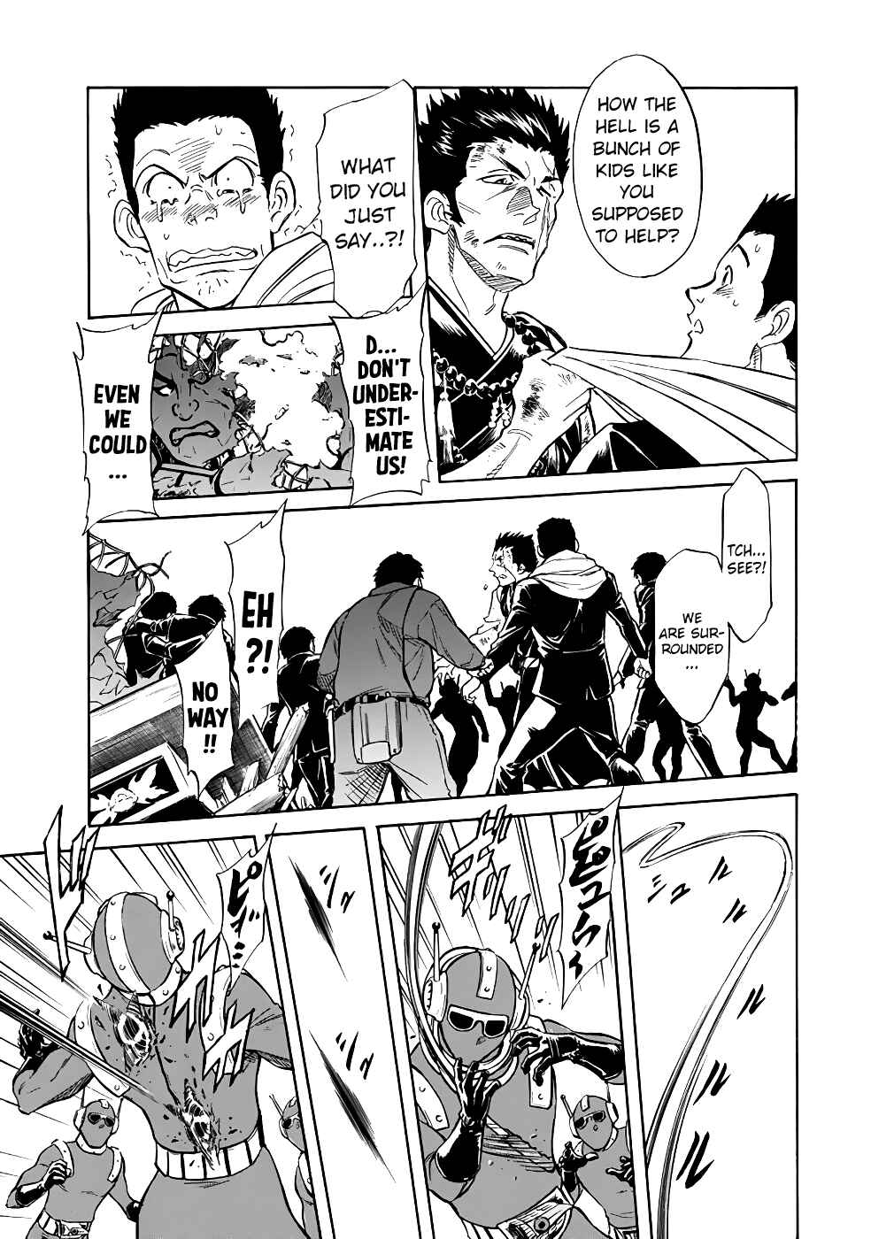 Page 43 Chapter 17 Shin Kamen Rider Spirits