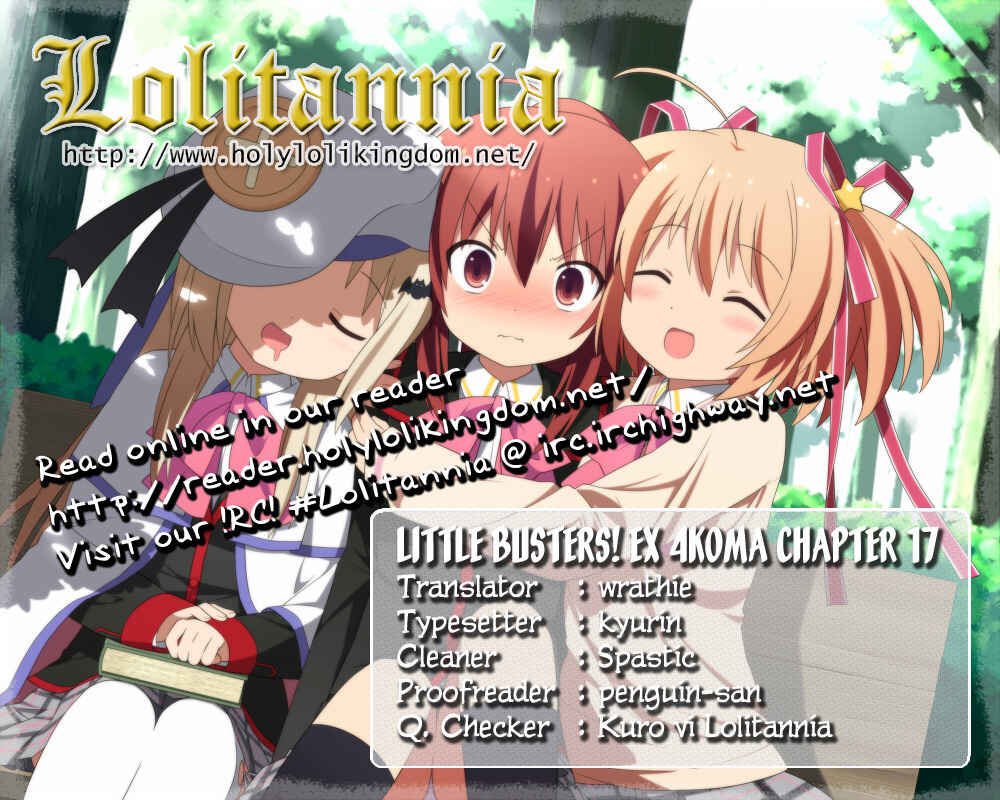 Page 1 Chapter 17 Little Busters! EX The 4koma