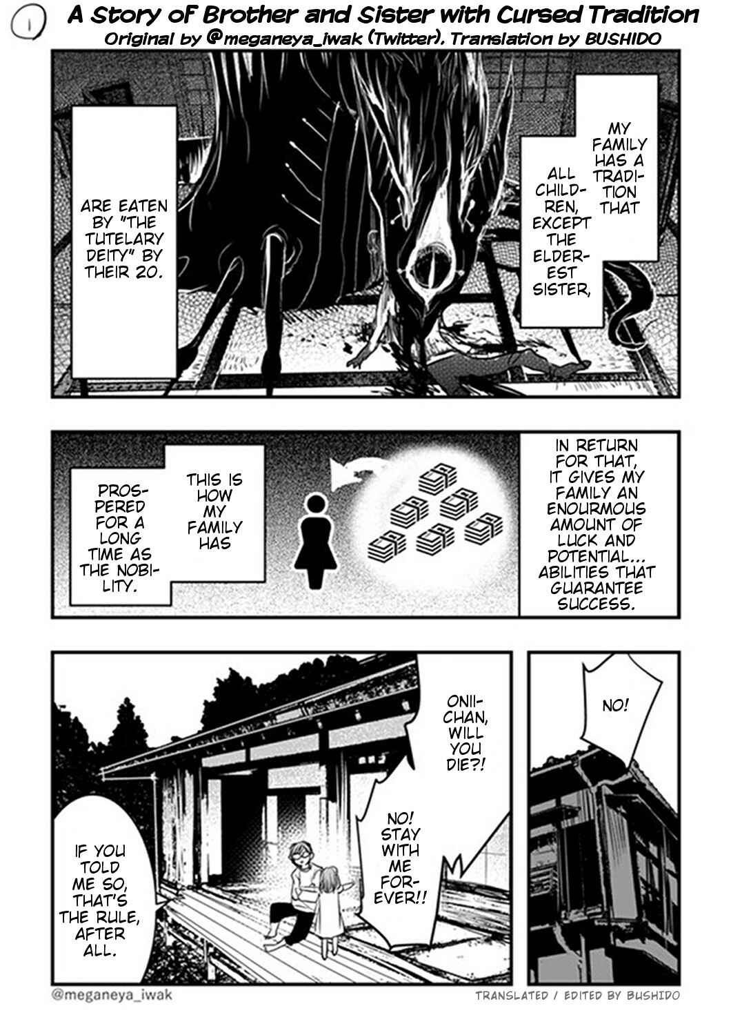 Page 1 Chapter Unknown_a8ec A Story of Brother and Sister with Cursed Tradition
