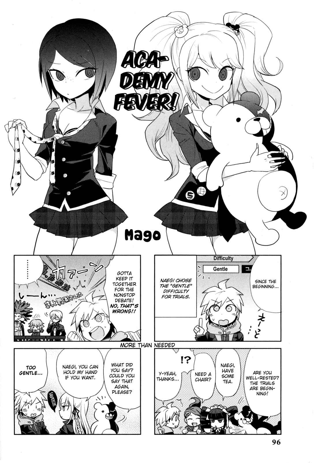 Page 1 Chapter 16 Danganronpa - The Academy of Hope and the High School Students of Despair 4-koma Kings