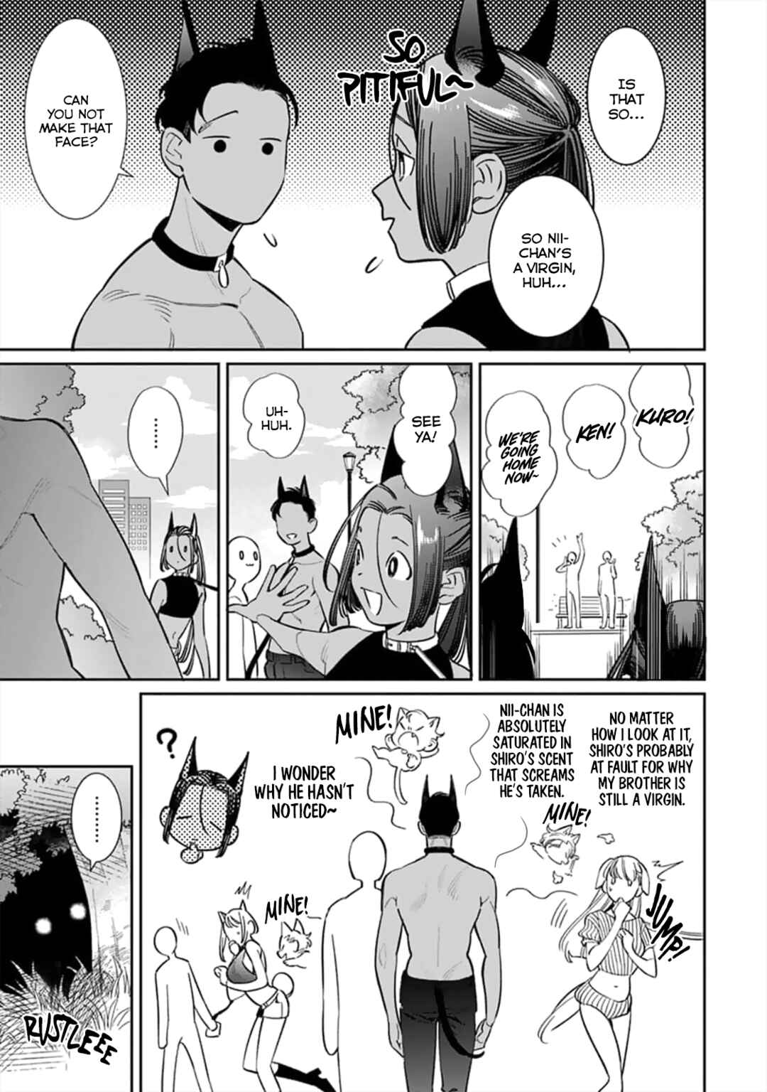Page 7 Chapter 3 Mofutte ii no wa Omae dake