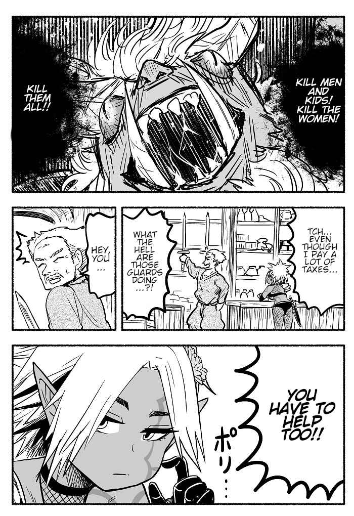 Page 5 Chapter 3 Jinsei o Kaketa Fukushuu o Oeta, Dark Elf-san wa Hima o Moteamashite Iru