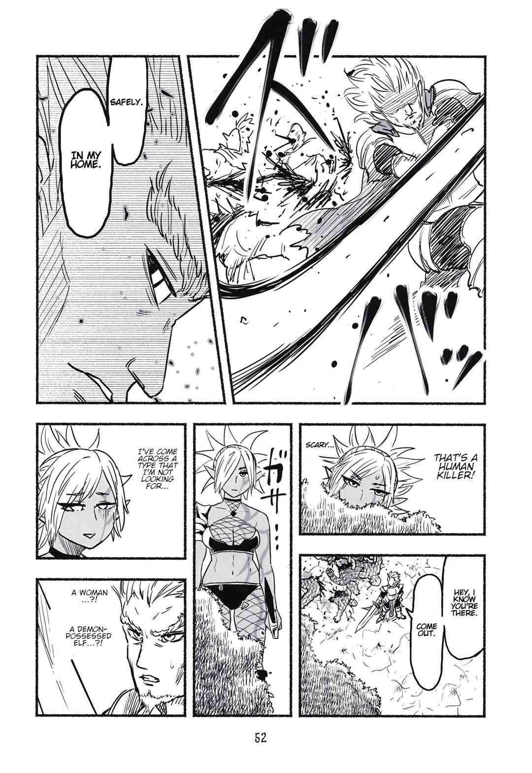 Page 4 Chapter 12 Jinsei o Kaketa Fukushuu o Oeta, Dark Elf-san wa Hima o Moteamashite Iru