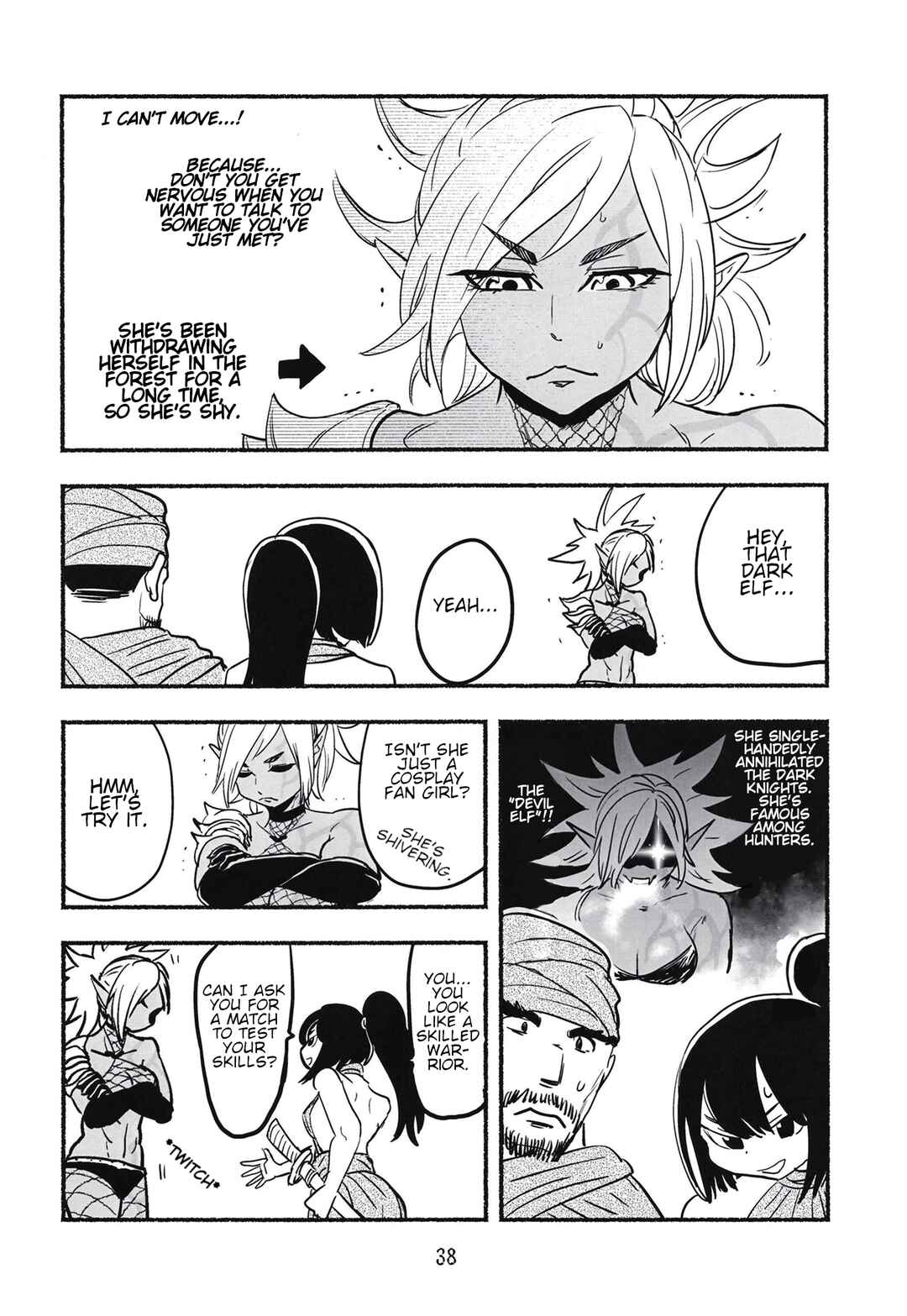 Page 4 Chapter 9 Jinsei o Kaketa Fukushuu o Oeta, Dark Elf-san wa Hima o Moteamashite Iru