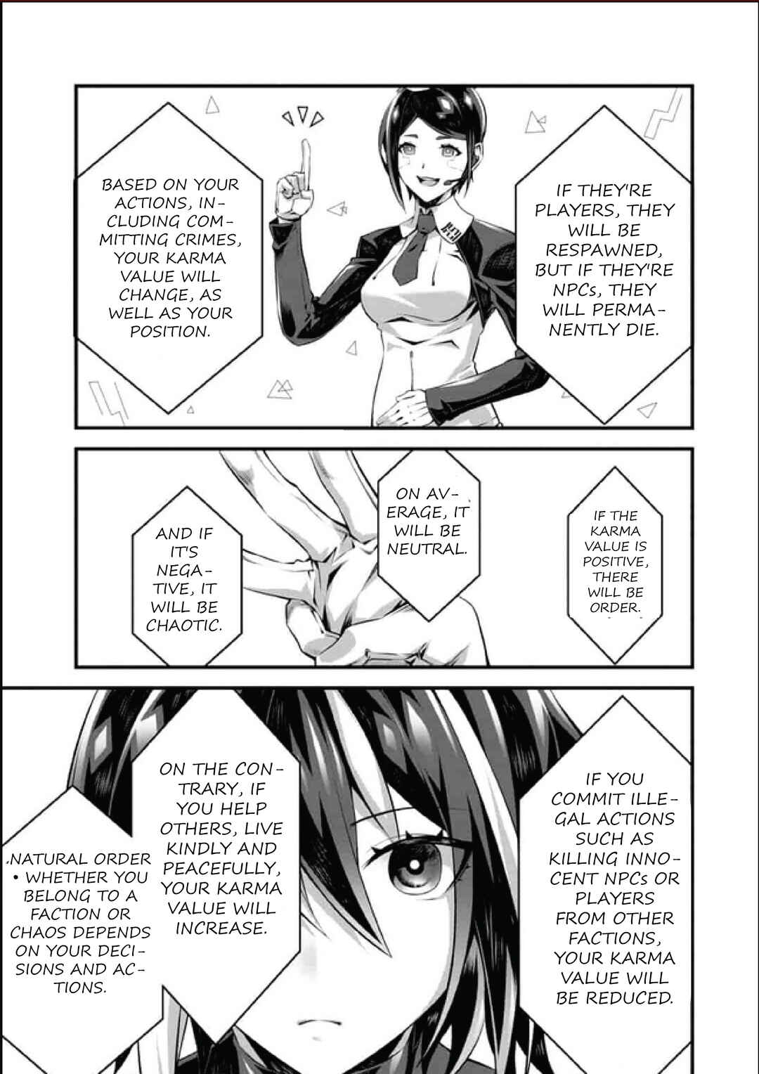 Page 10 Chapter 1.1 Genocide Online: Gokuaku Reijou no Play Nikki