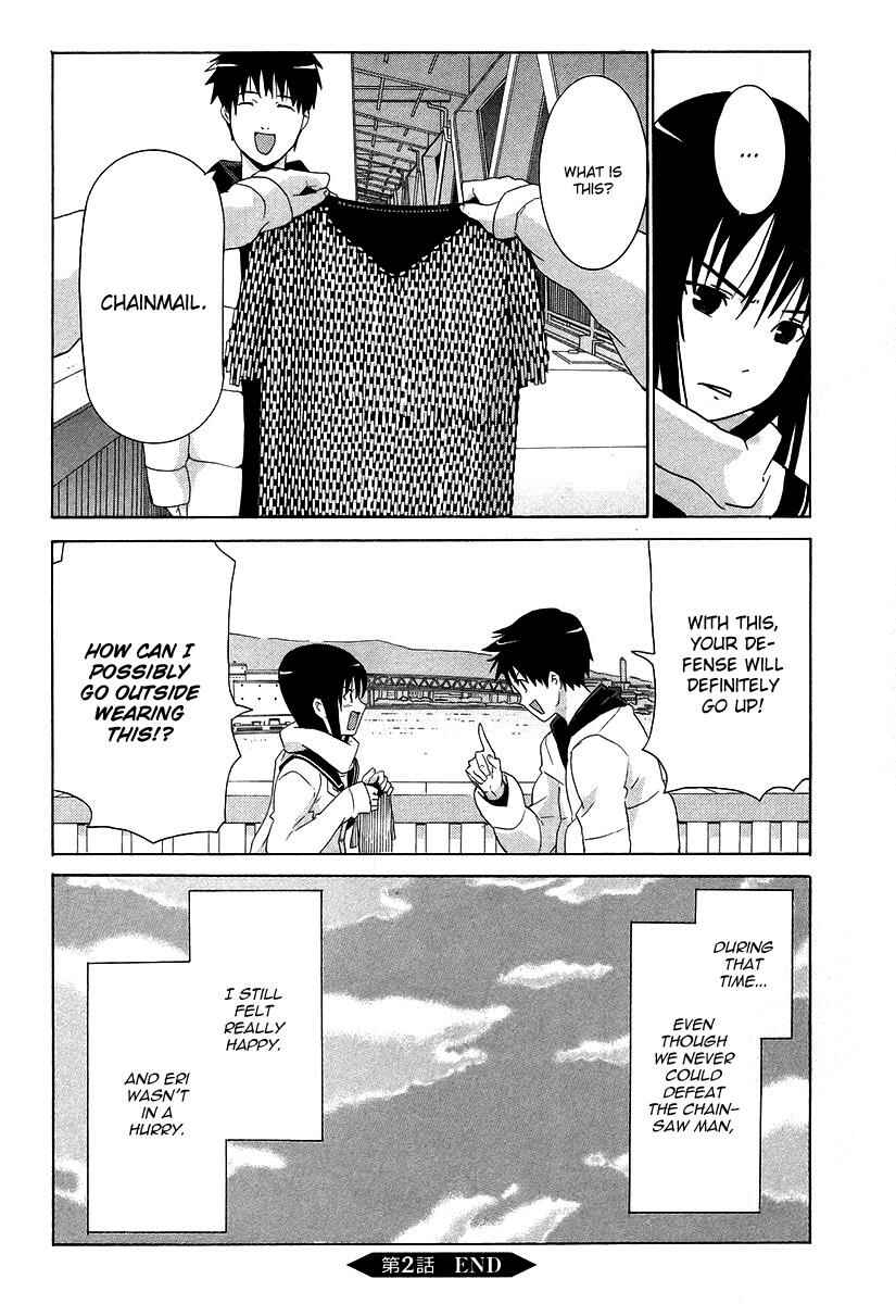 Page 40 Chapter 2 Negative Happy Chainsaw Edge