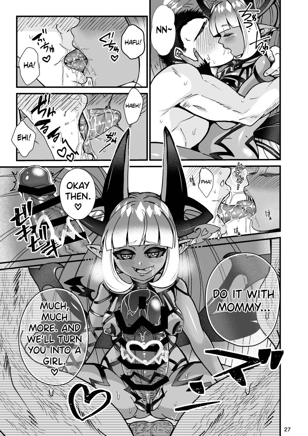 Page 27 Chapter Unknown_1f69 Futanari Devil Mama no Mesu ni Naru